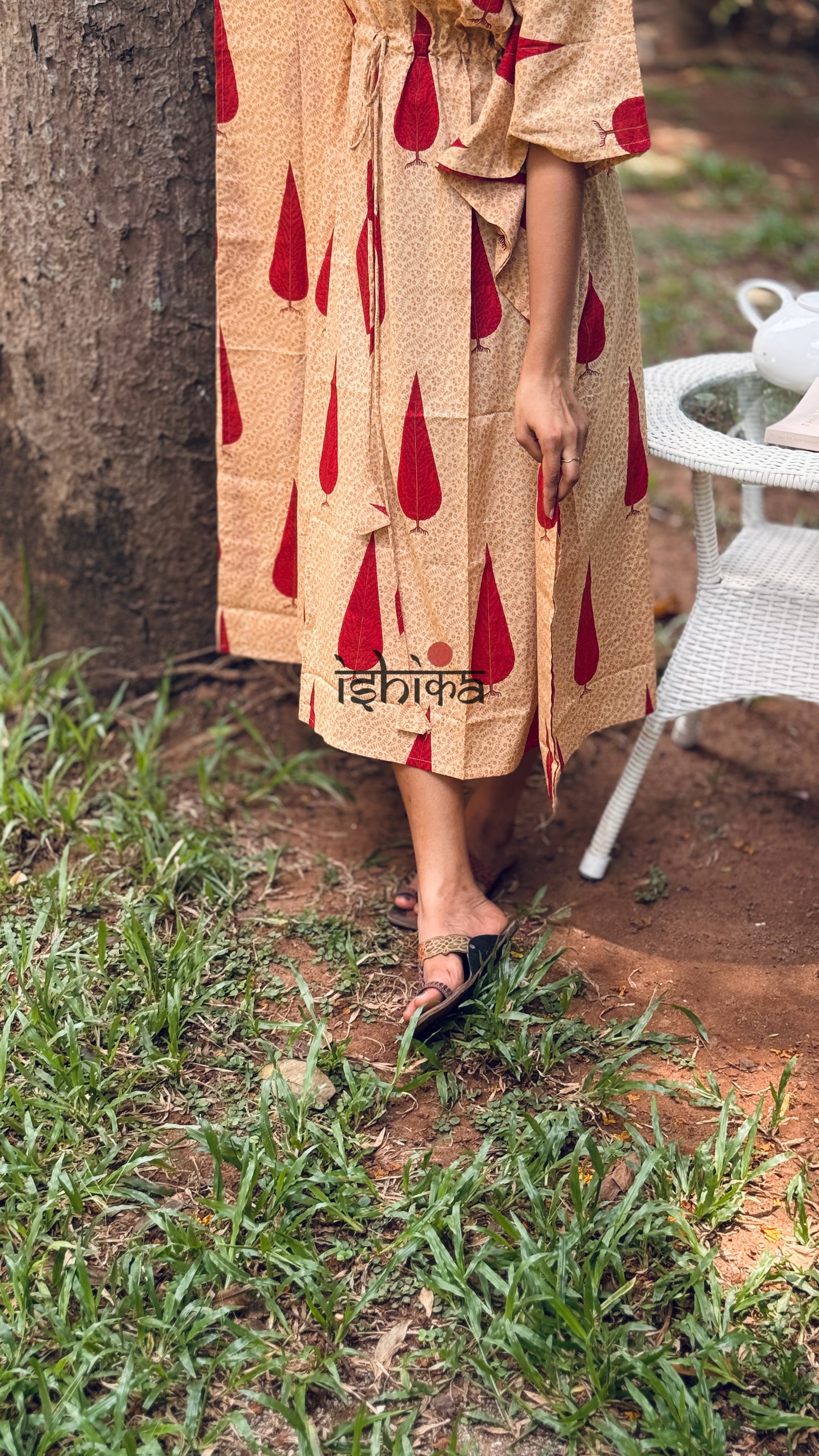 Maternity Kaftan Dress (Code-1007 IK)