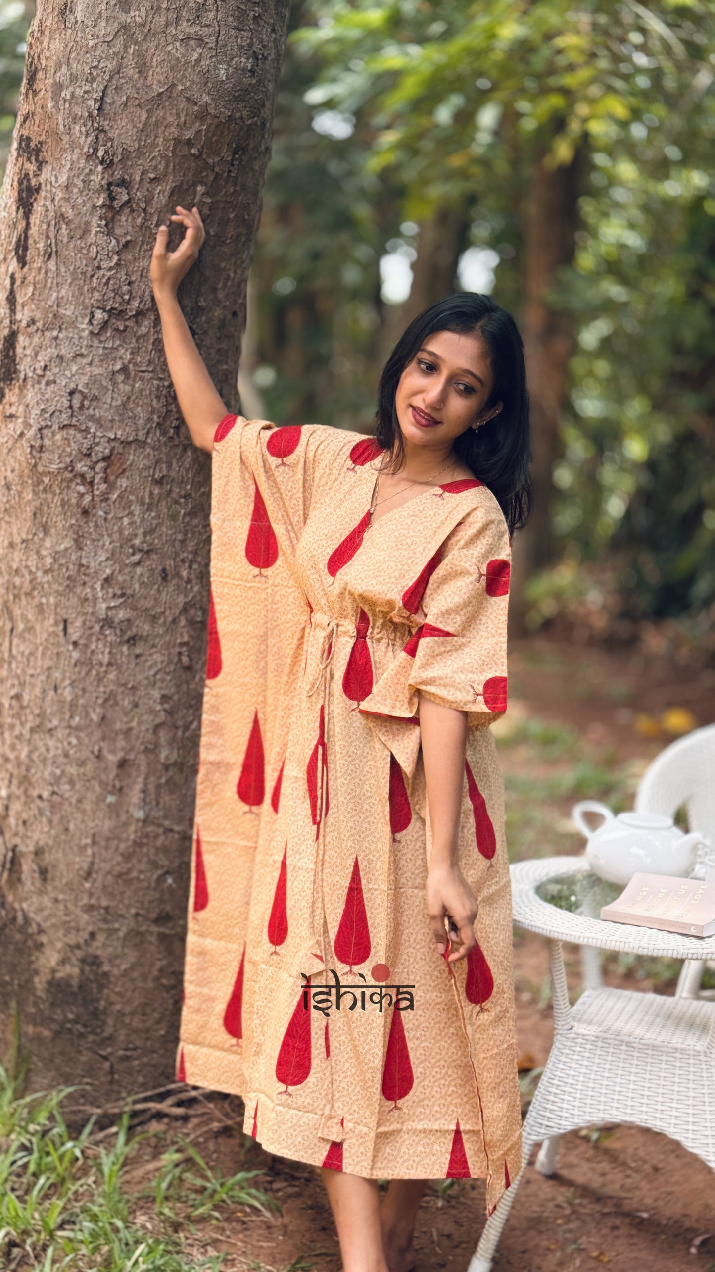 Maternity Kaftan Dress (Code-1007 IK)