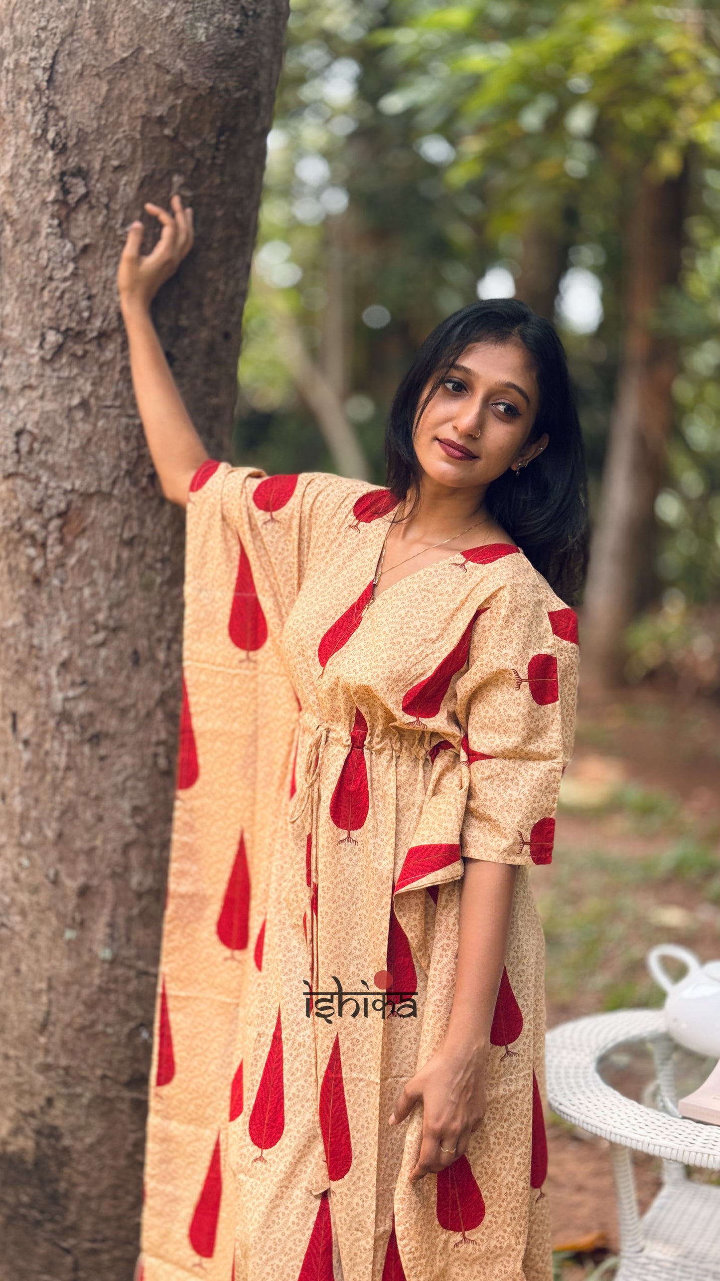 Maternity Kaftan Dress (Code-1007 IK)