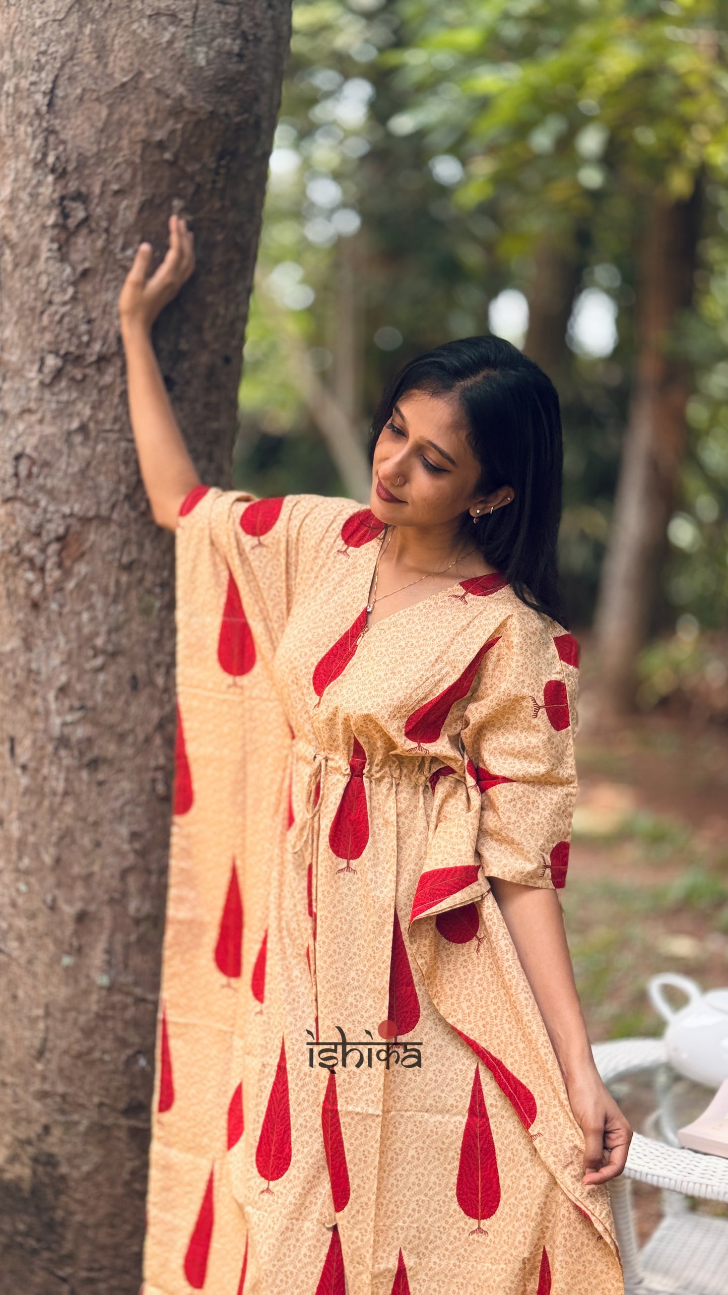Maternity Kaftan Dress (Code-1007 IK)