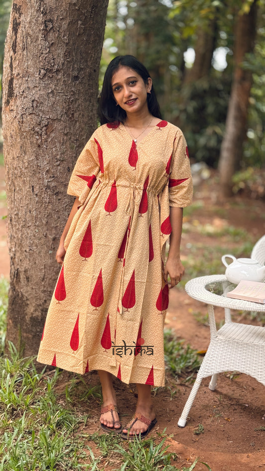 Maternity Kaftan Dress (Code-1007 IK)