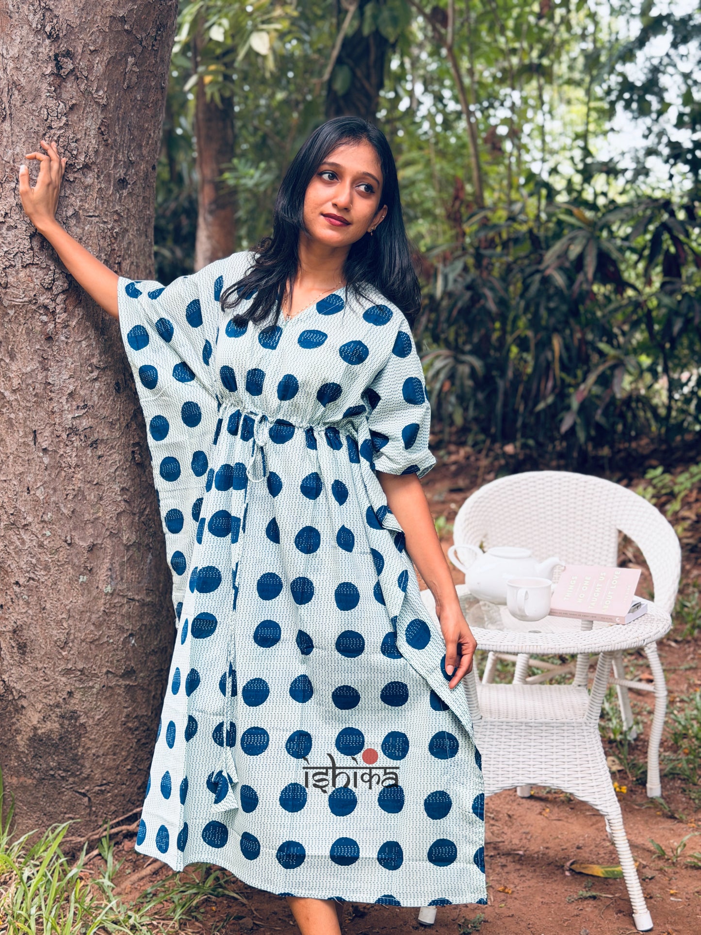 Maternity Kaftan Dress (Code-1016 IK)