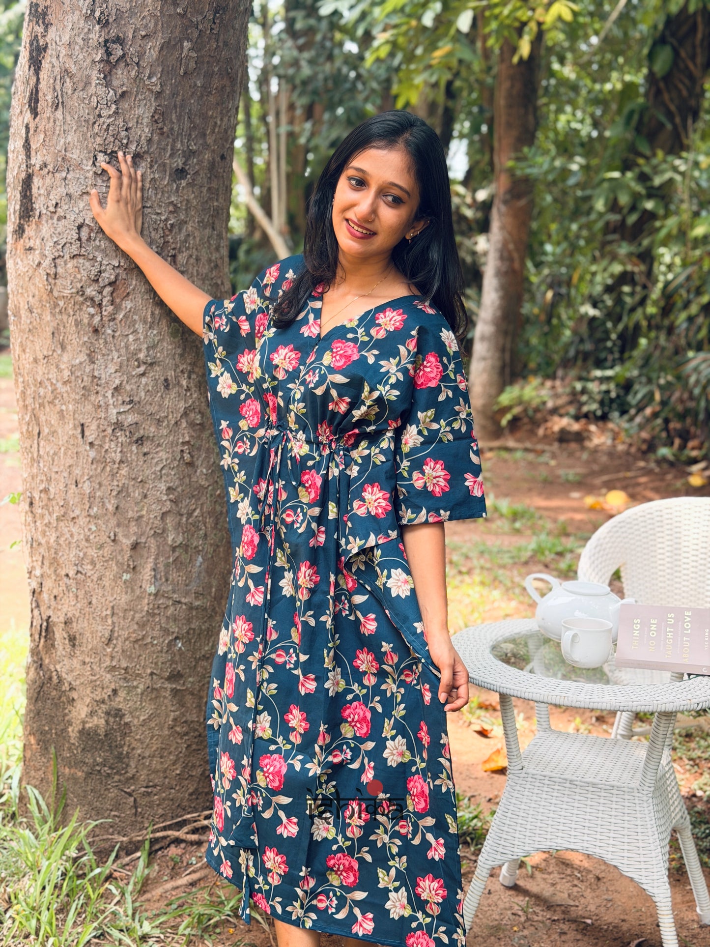 Maternity Kaftan Dress (Code-1017 IK)