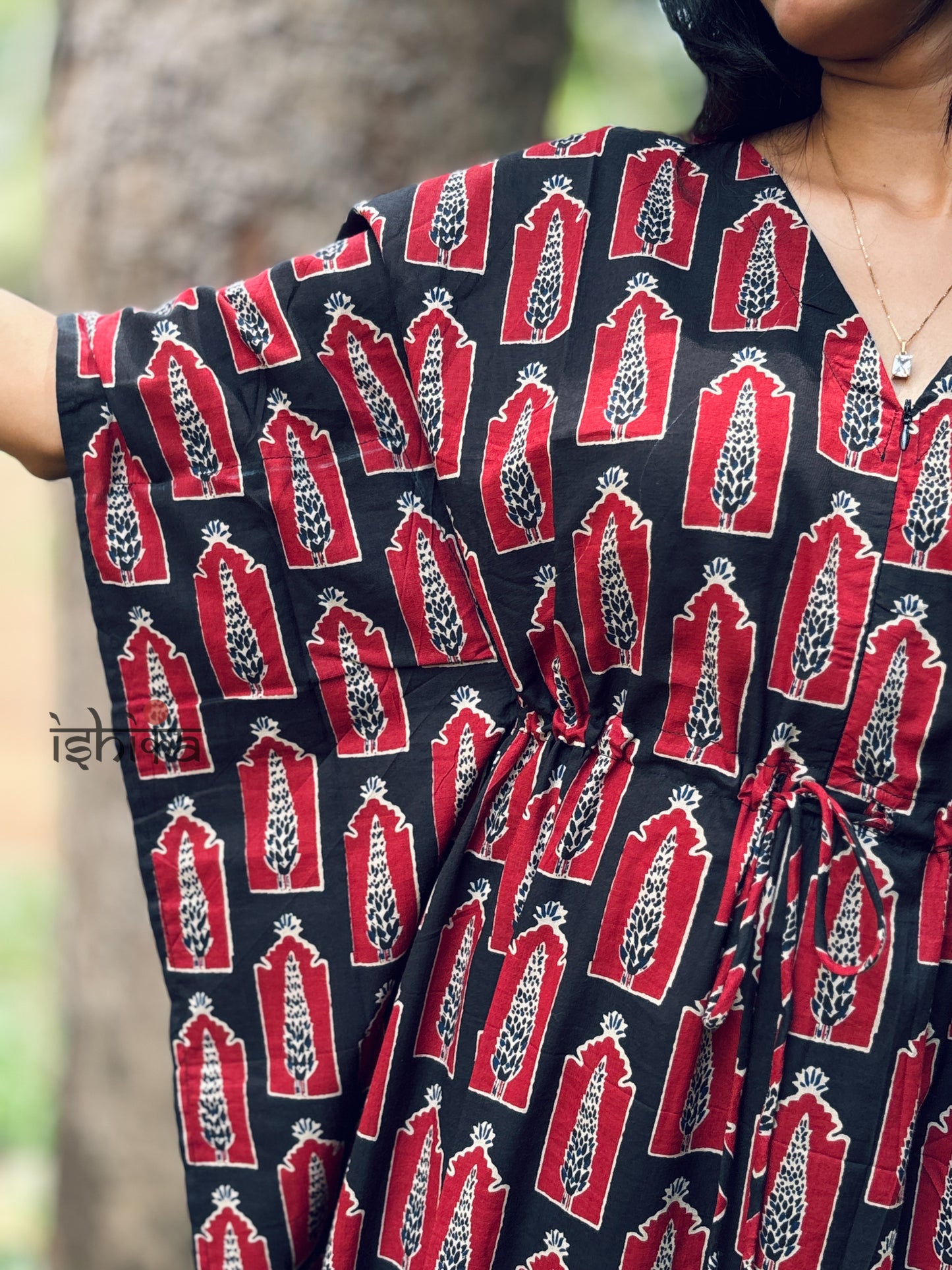 Maternity Kaftan Dress (Code-1010 IK)