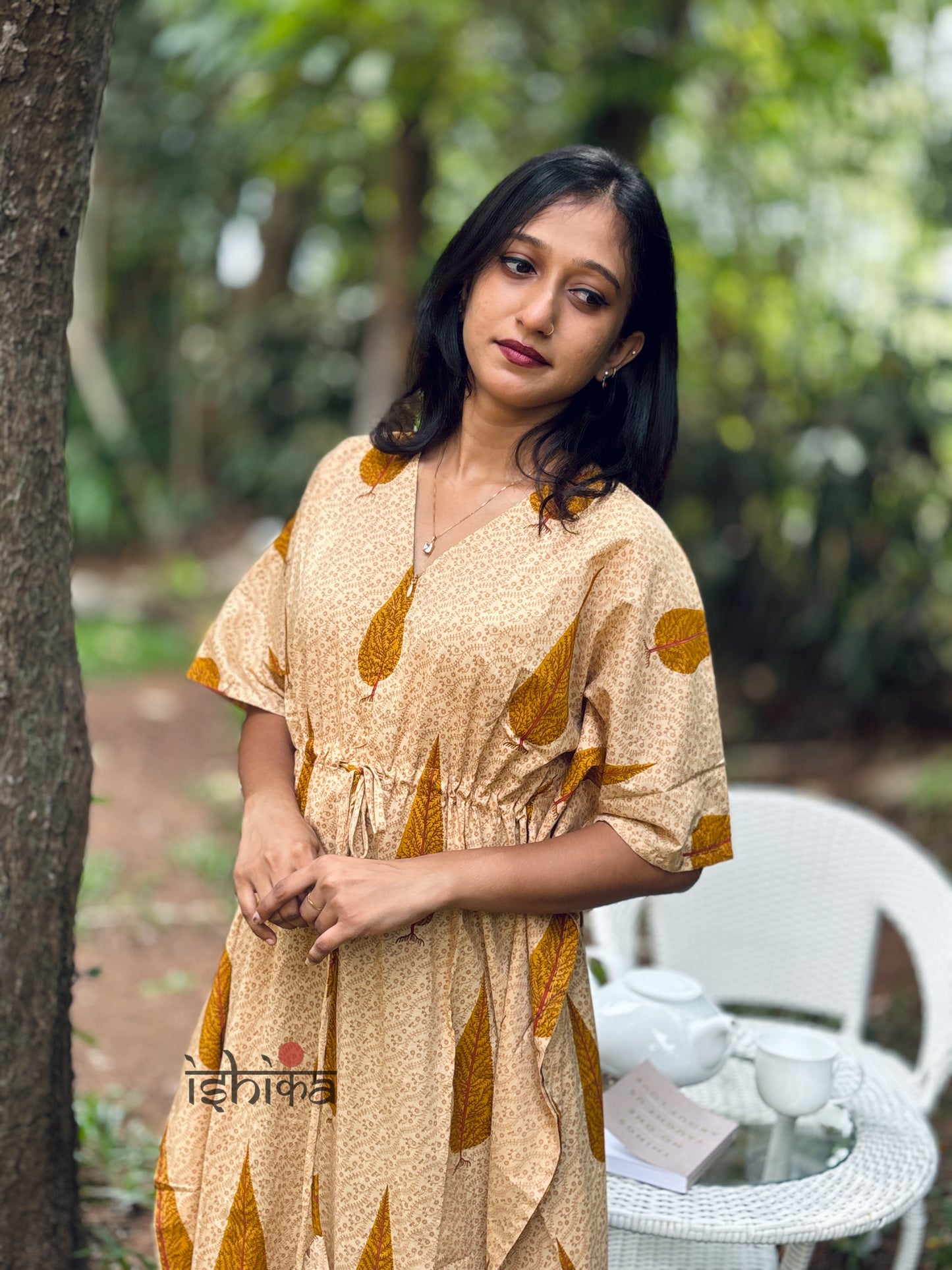 Maternity Kaftan Dress (Code-1011 IK)