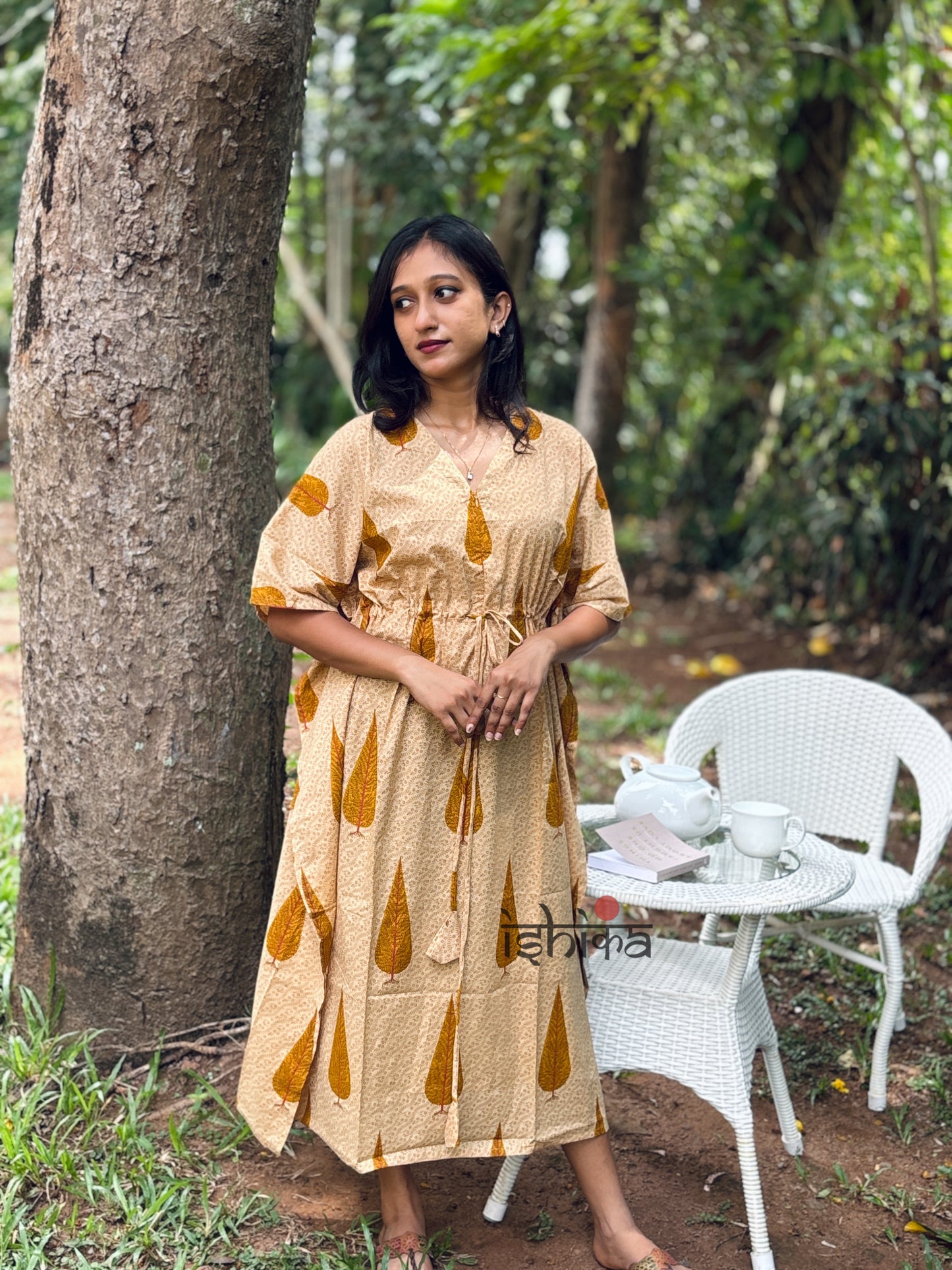 Maternity Kaftan Dress (Code-1011 IK)