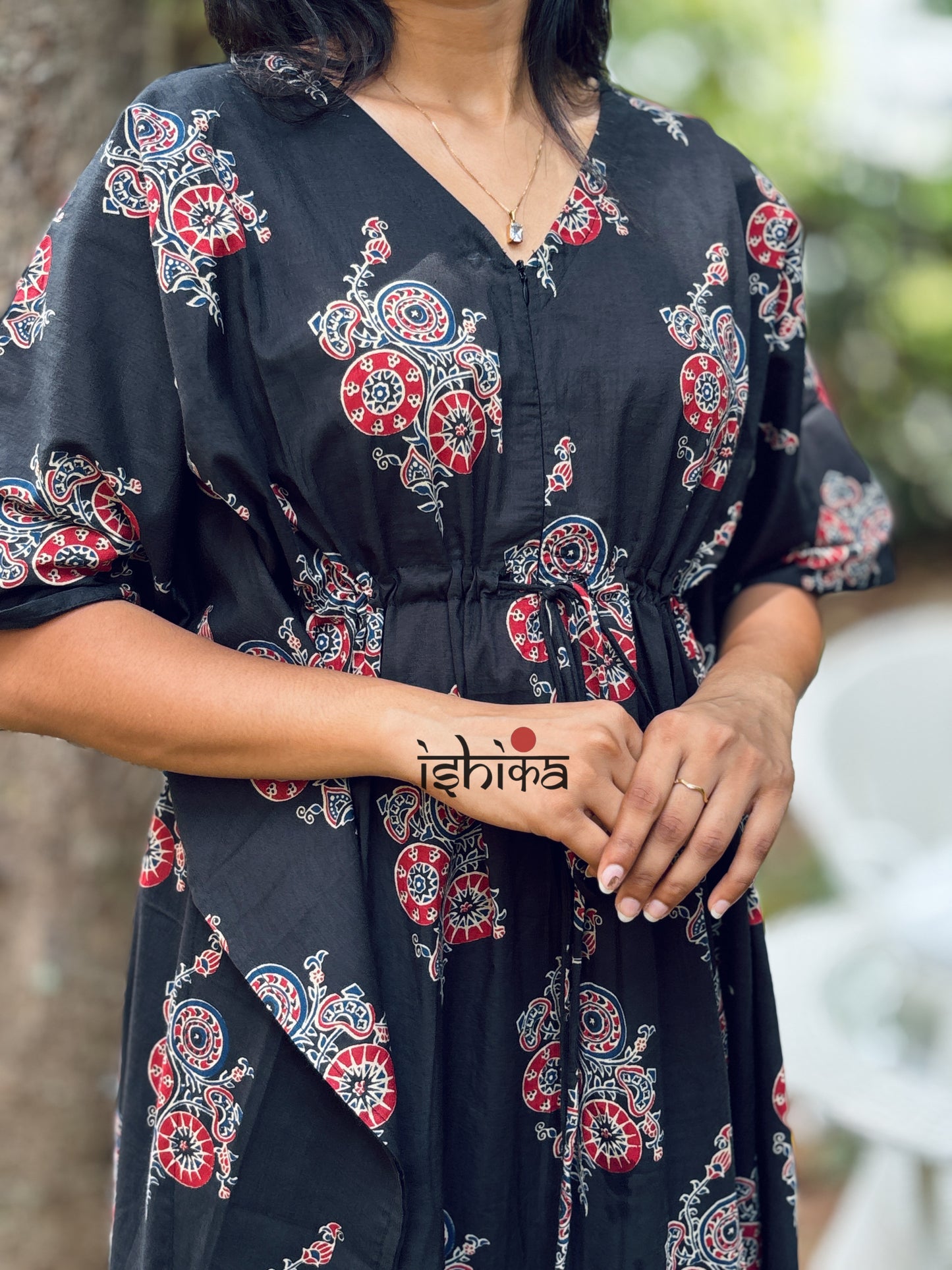 Maternity Kaftan Dress (Code-1012 IK)