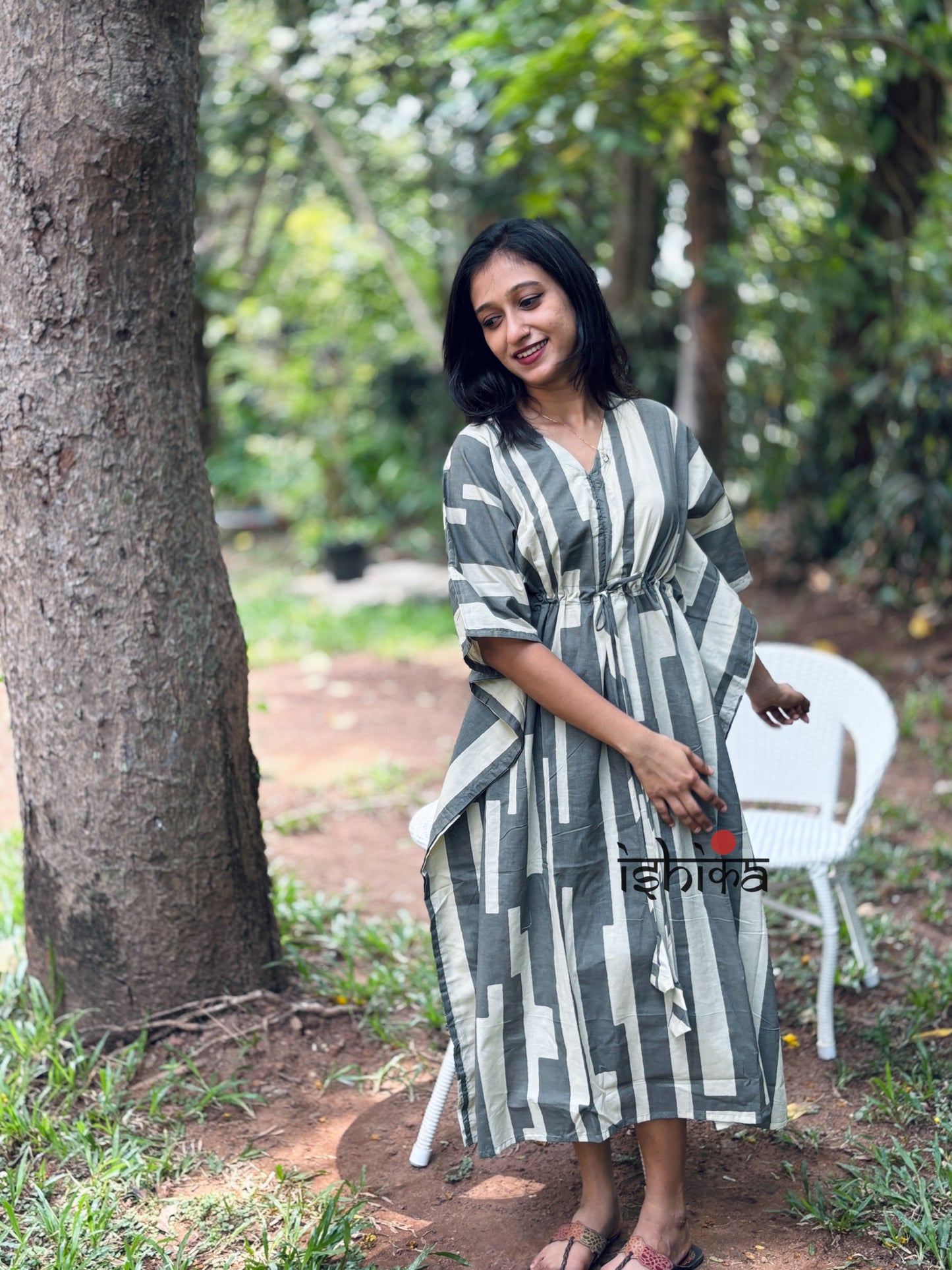Maternity Kaftan Dress (Code-1013 IK)