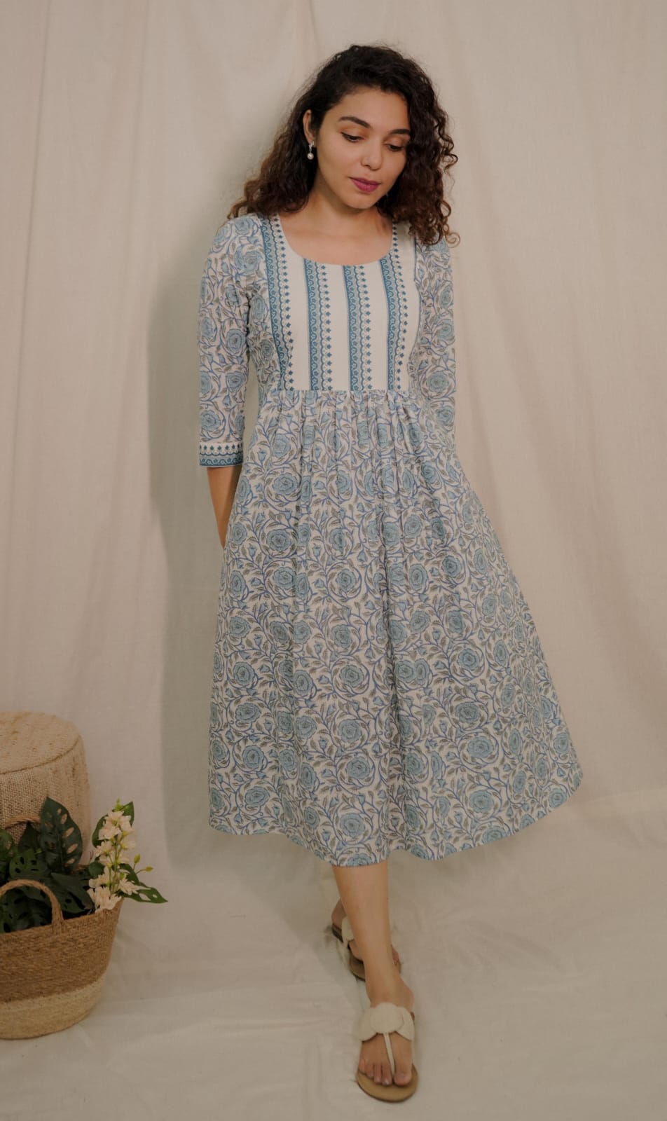 Maternity Dress (Code-677 IK)