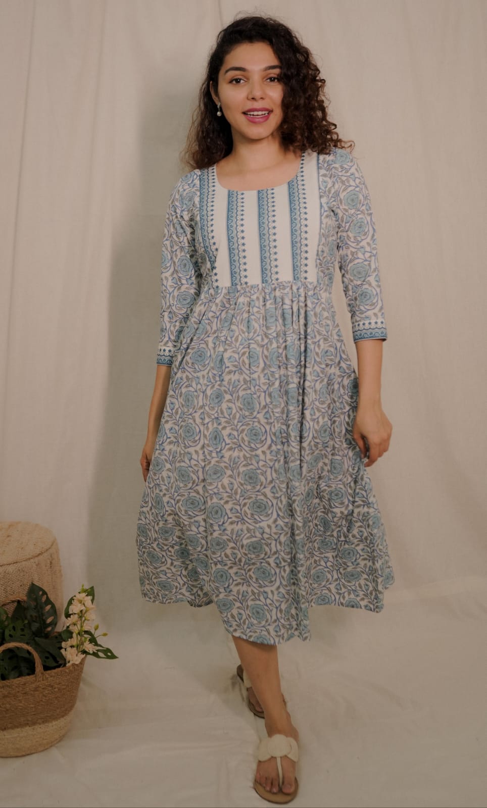 Maternity Dress (Code-677 IK)