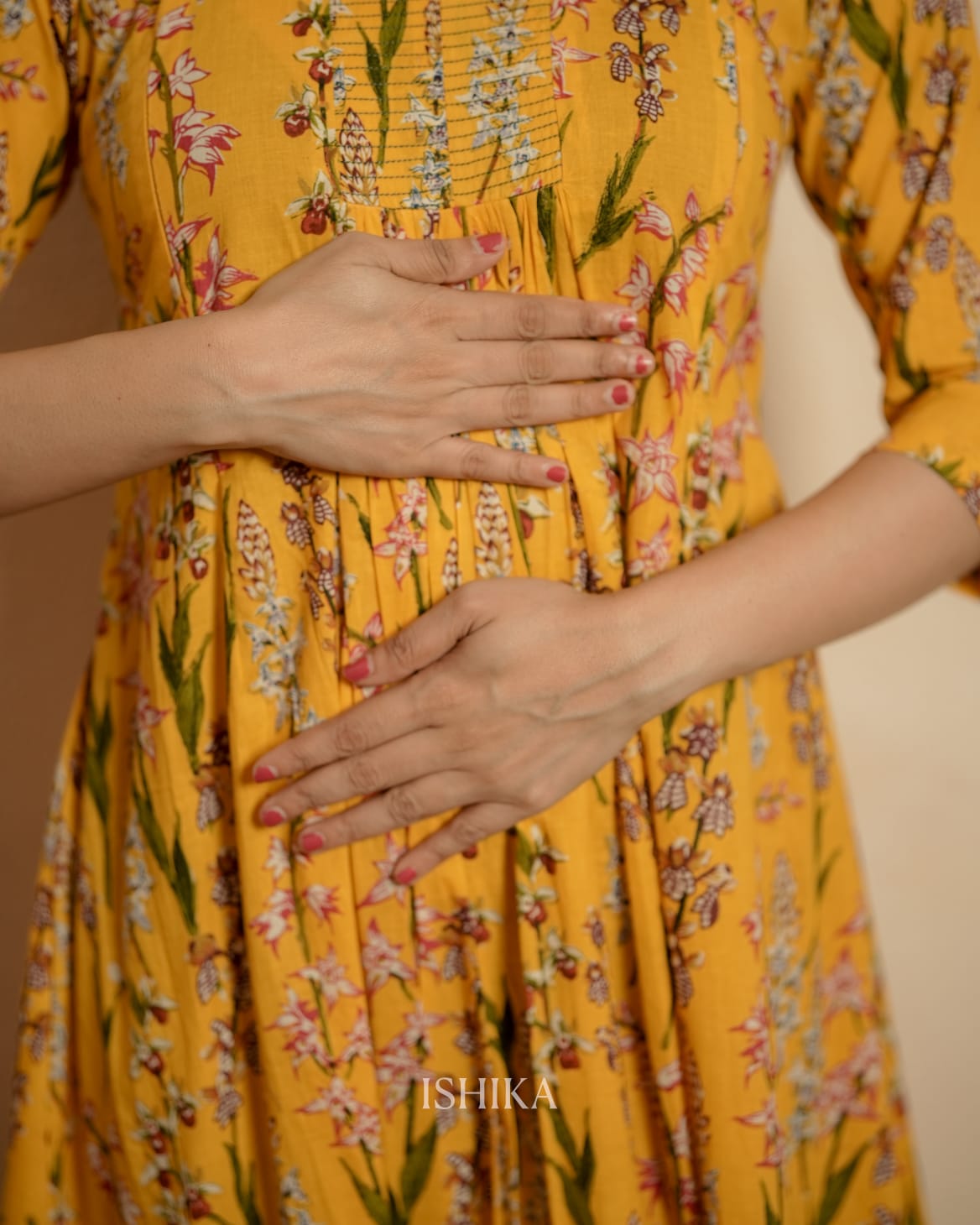 Maternity Dress (Code- 877 IK)