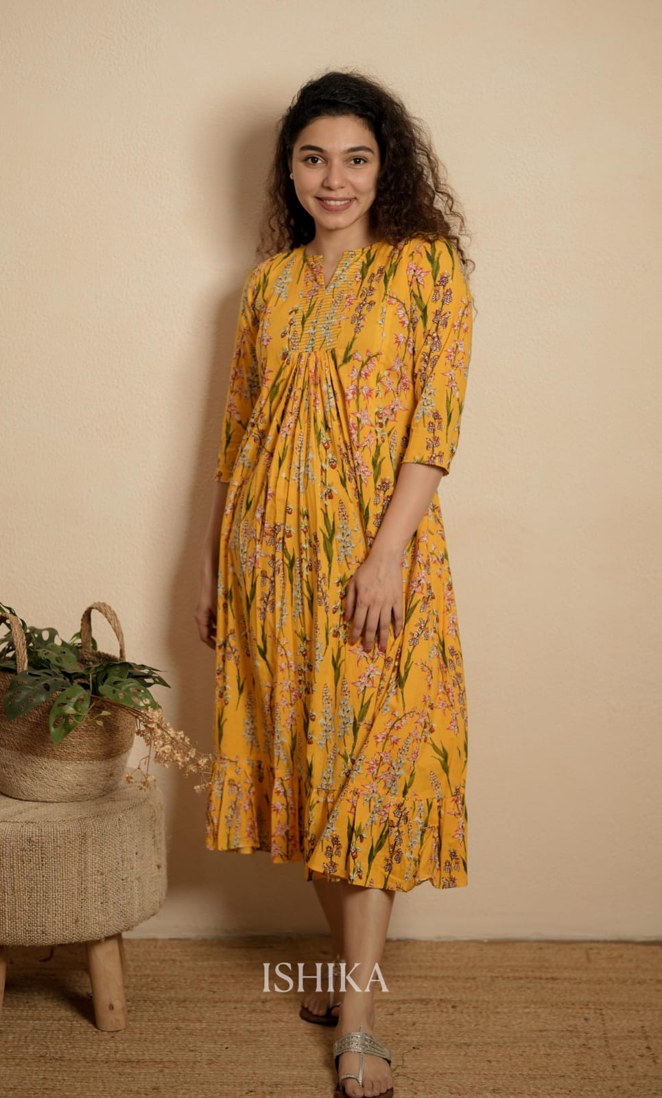 Maternity Dress (Code- 877 IK)