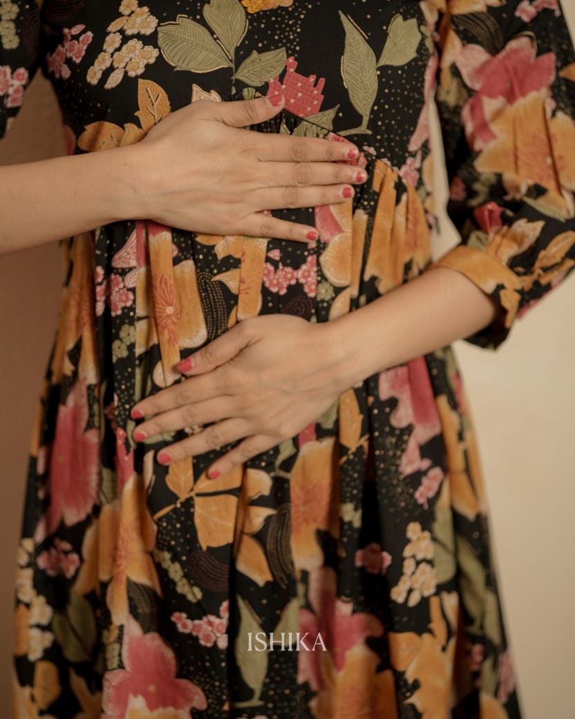 Maternity Dress (Code- 878 IK)