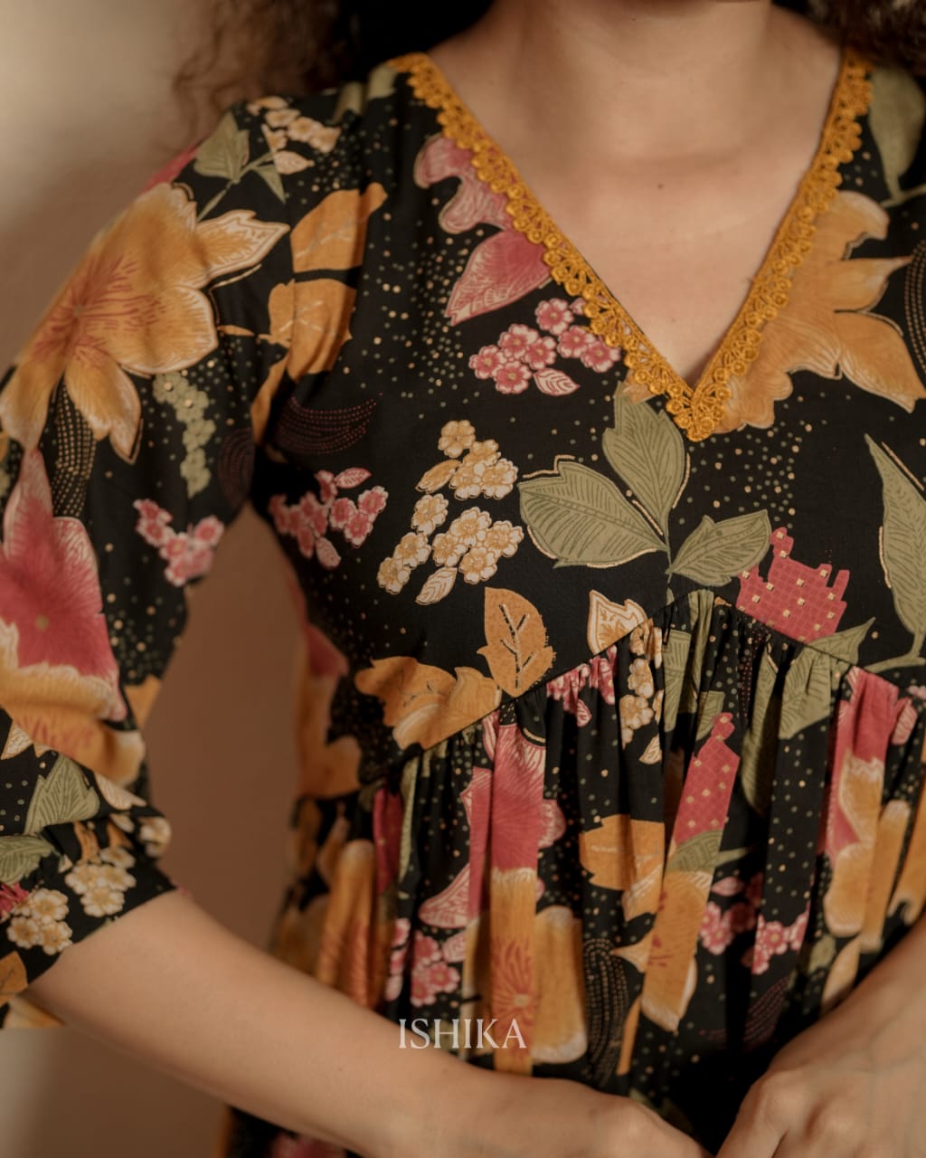 Maternity Dress (Code- 878 IK)