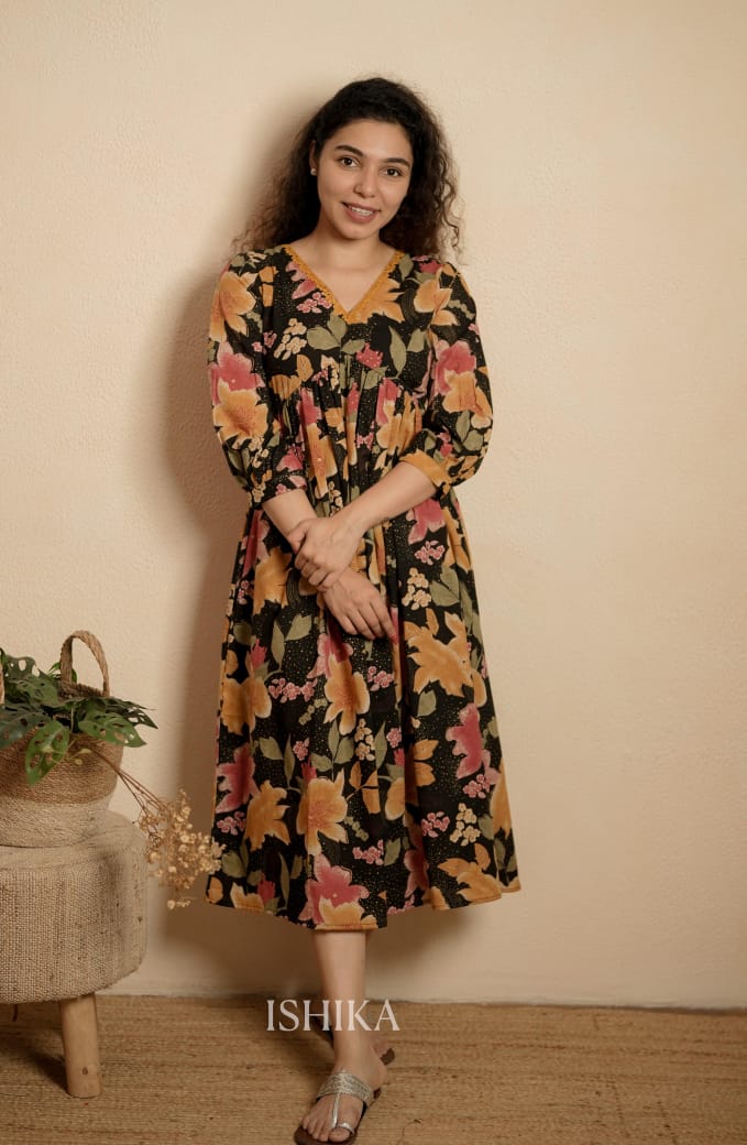 Maternity Dress (Code- 878 IK)