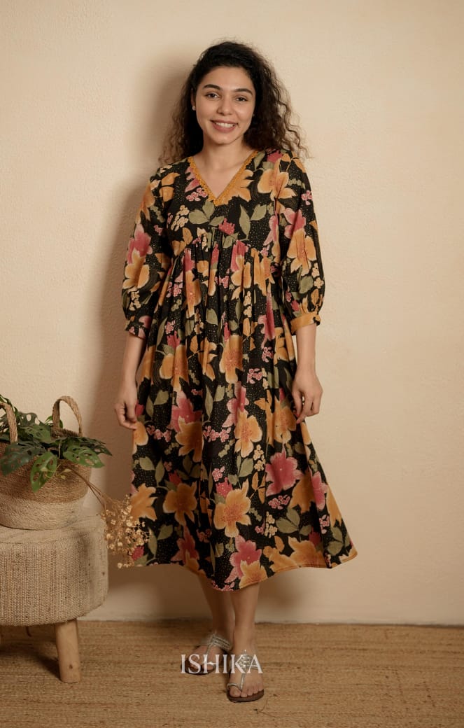 Maternity Dress (Code- 878 IK)