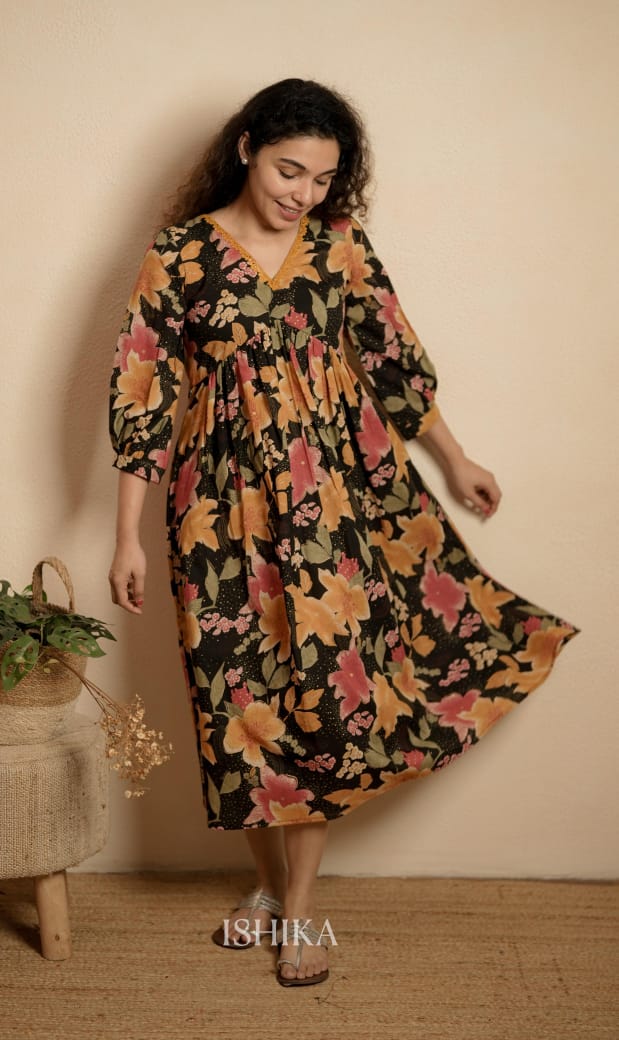 Maternity Dress (Code- 878 IK)