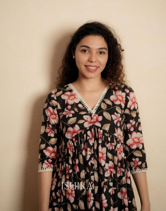 Maternity Dress (Code- 884 IK)