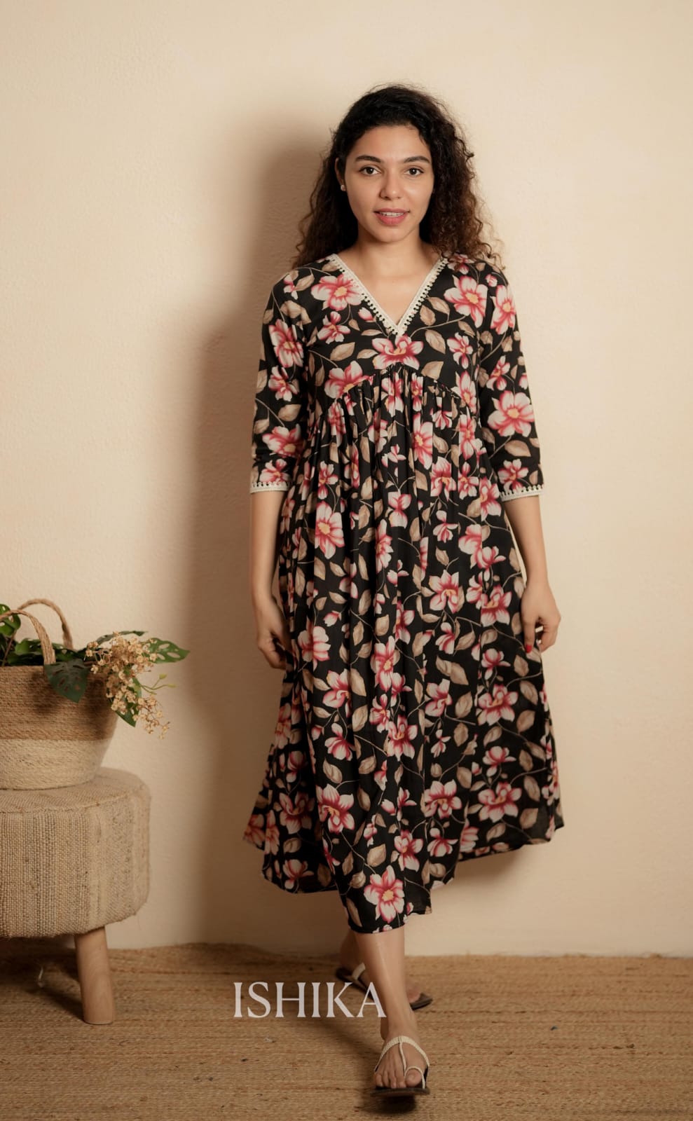 Maternity Dress (Code- 884 IK)