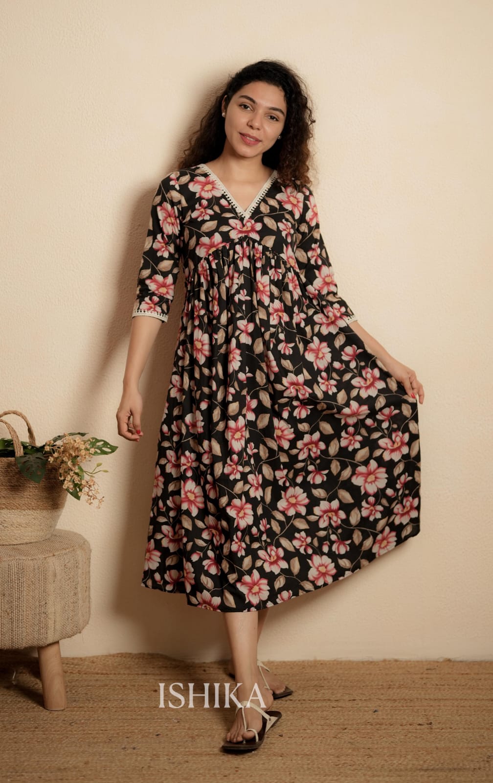 Maternity Dress (Code- 884 IK)