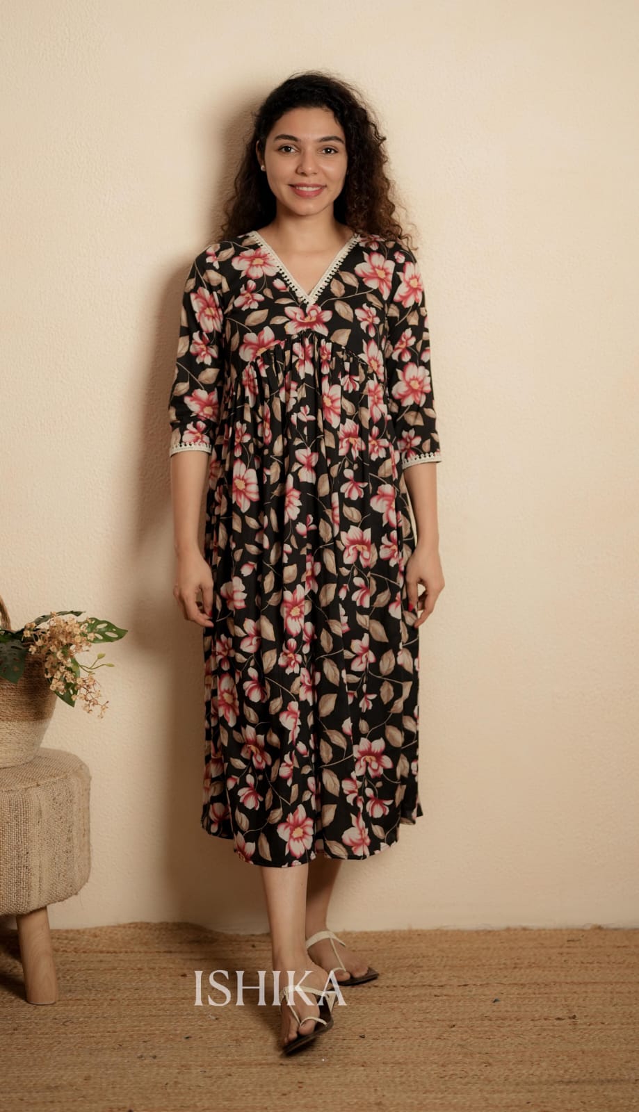 Maternity Dress (Code- 884 IK)