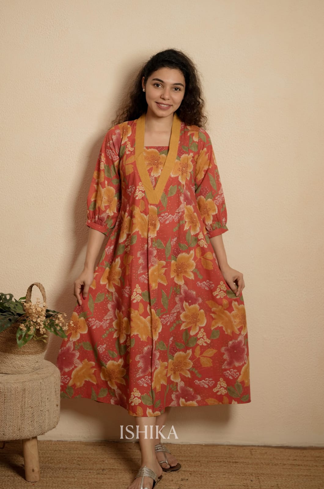 Maternity Dress (Code- 885 IK)