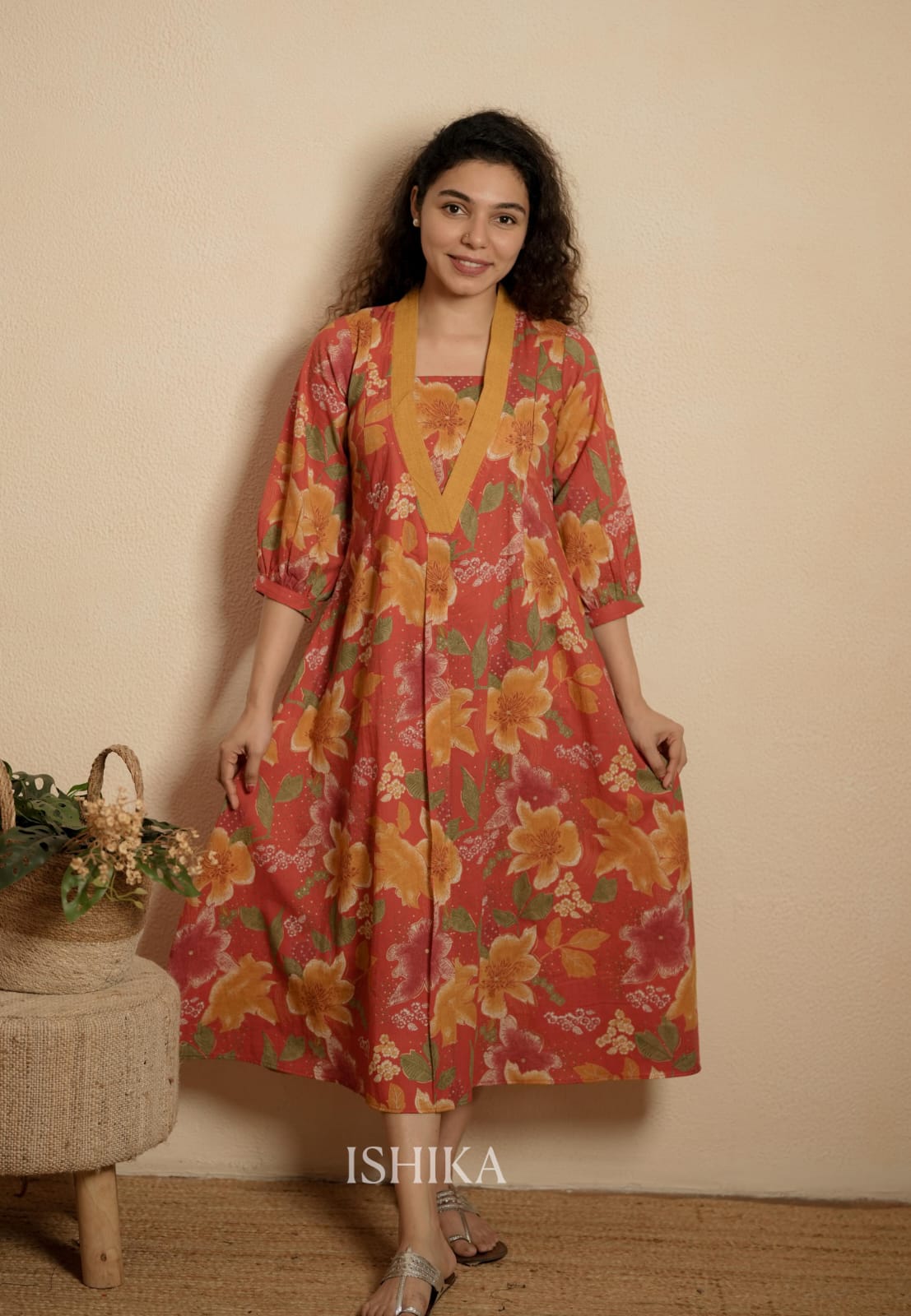 Maternity Dress (Code- 885 IK)