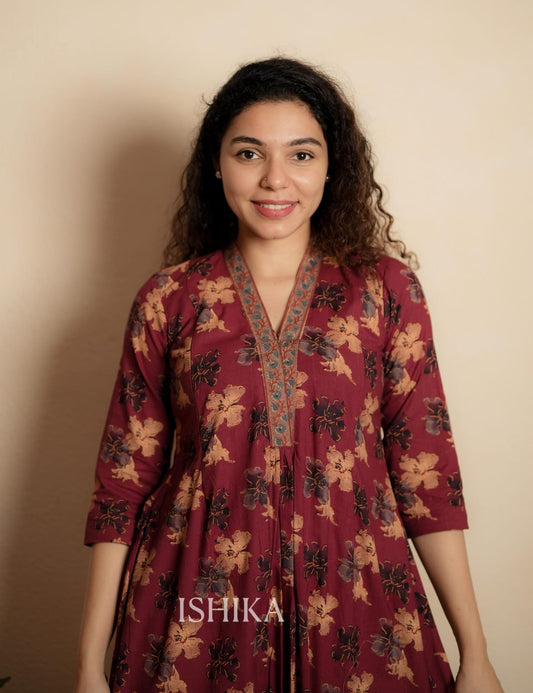 Maternity Dress (Code- 874 IK)