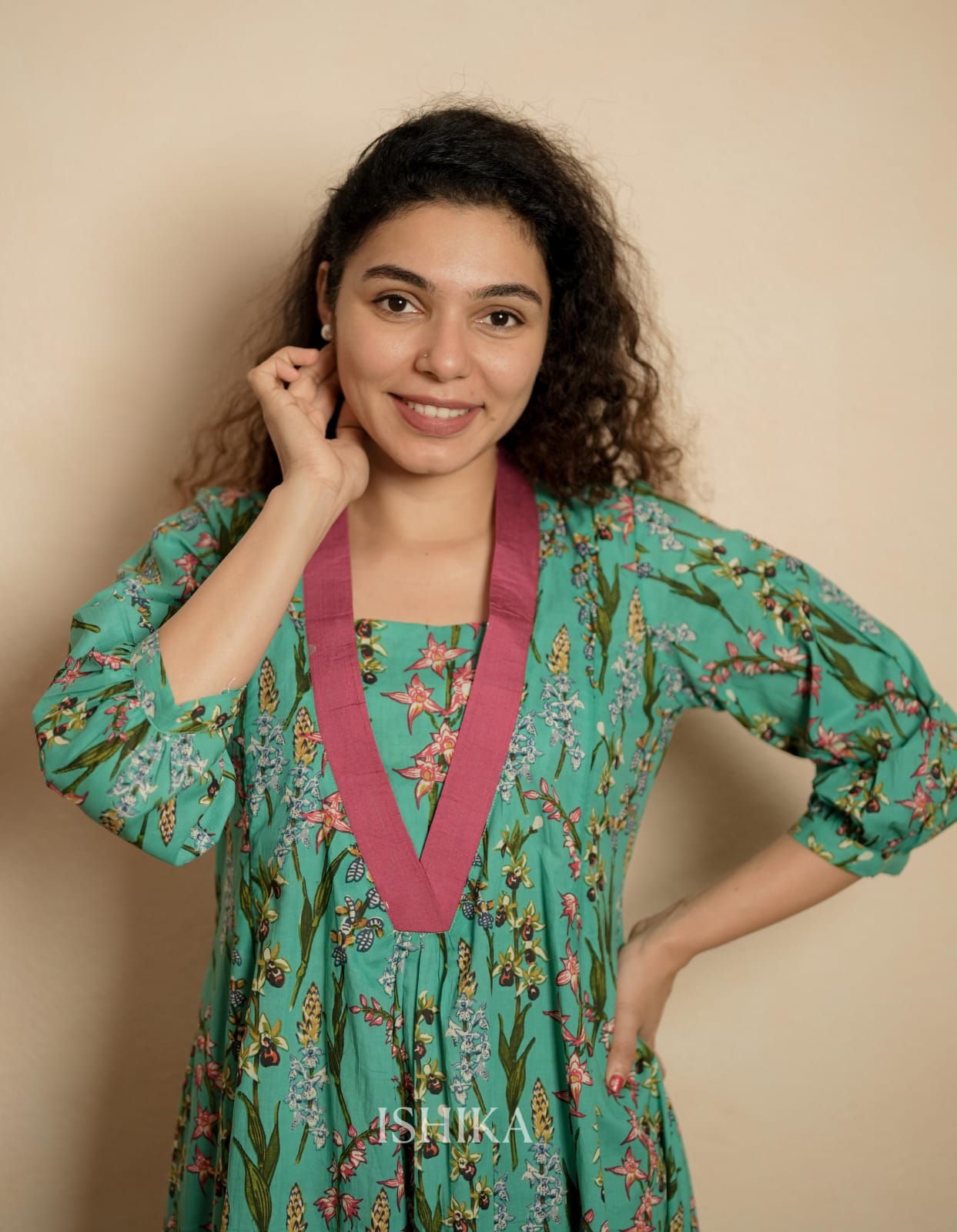 Maternity Dress (Code- 876 IK)