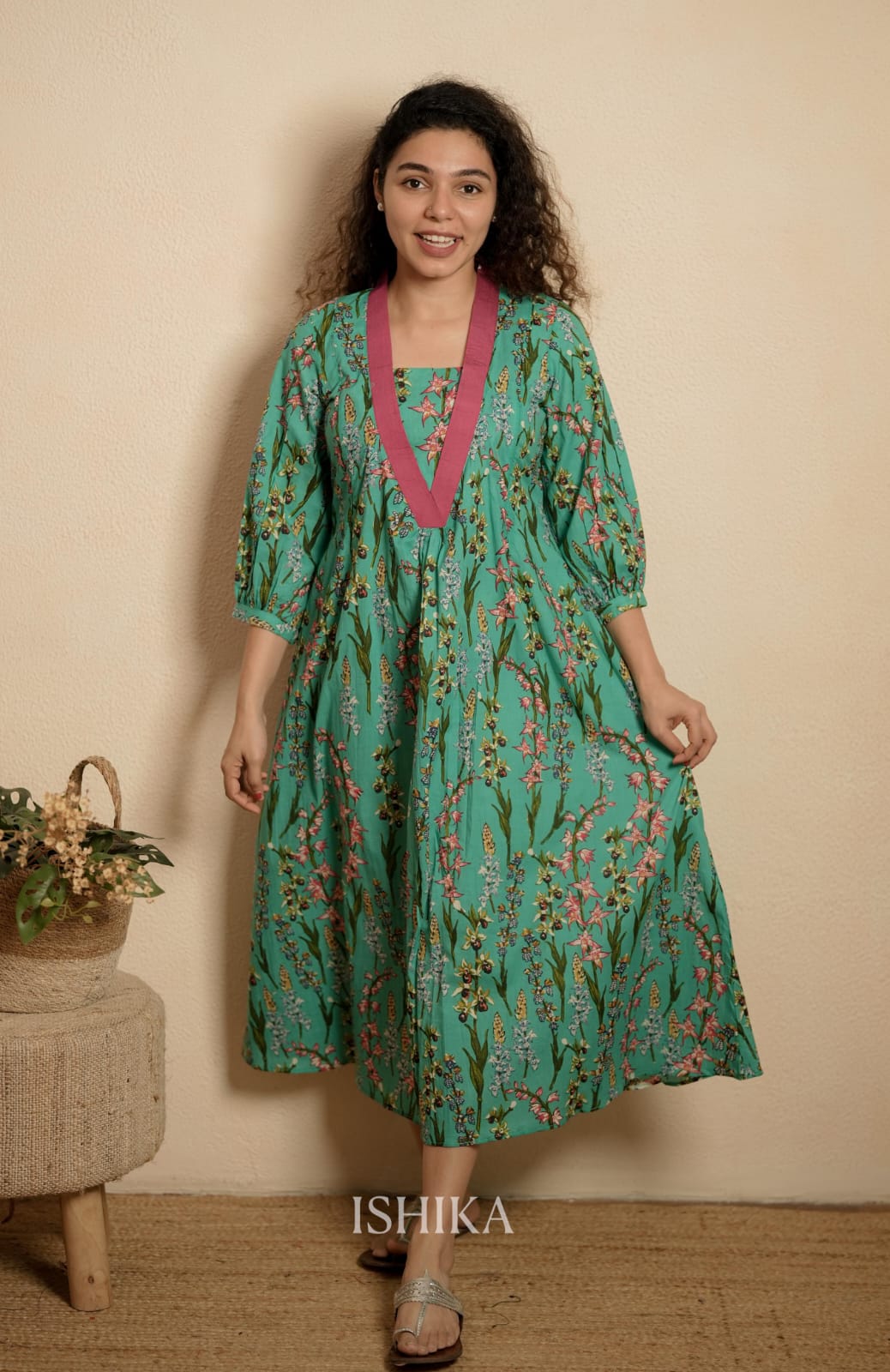 Maternity Dress (Code- 876 IK)