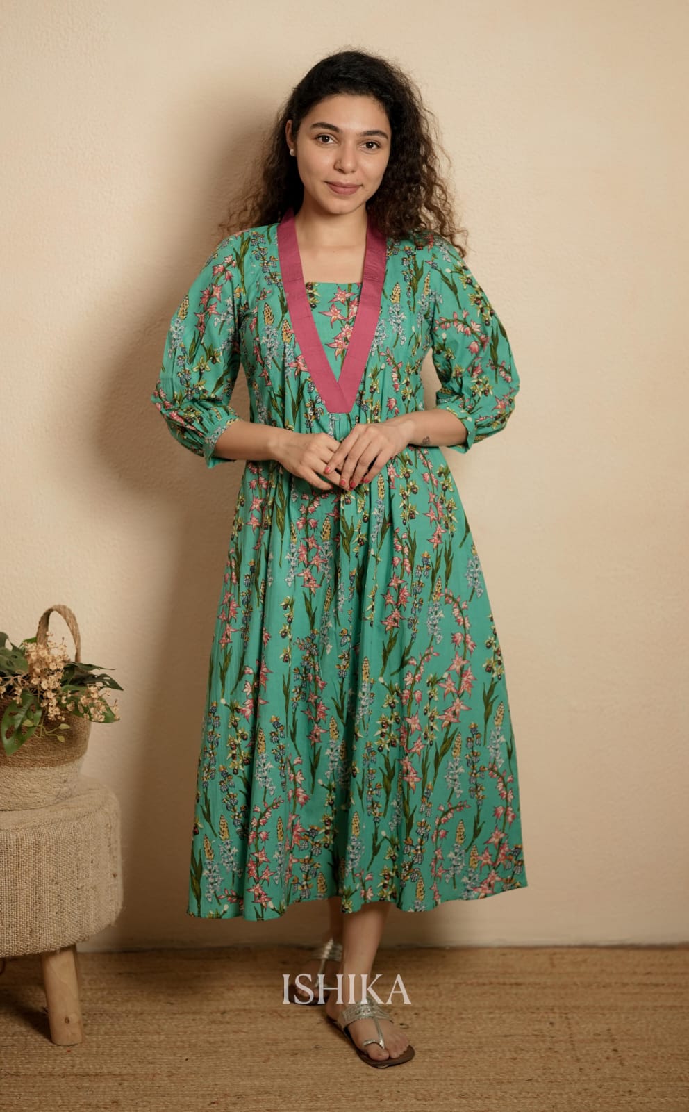 Maternity Dress (Code- 876 IK)