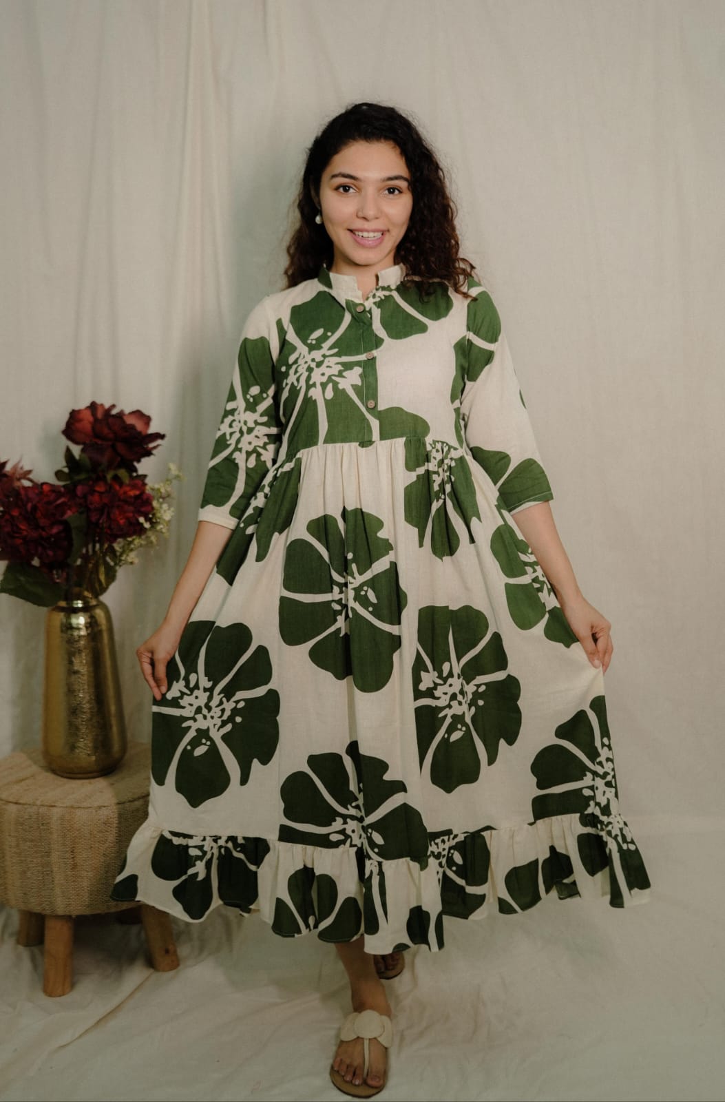 Maternity Dress (Code- 698 IK)