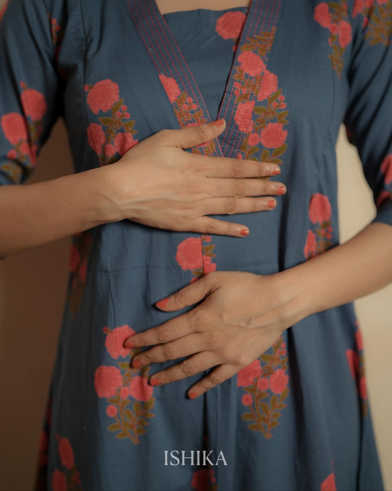 Maternity Dress (Code- 893 IK)