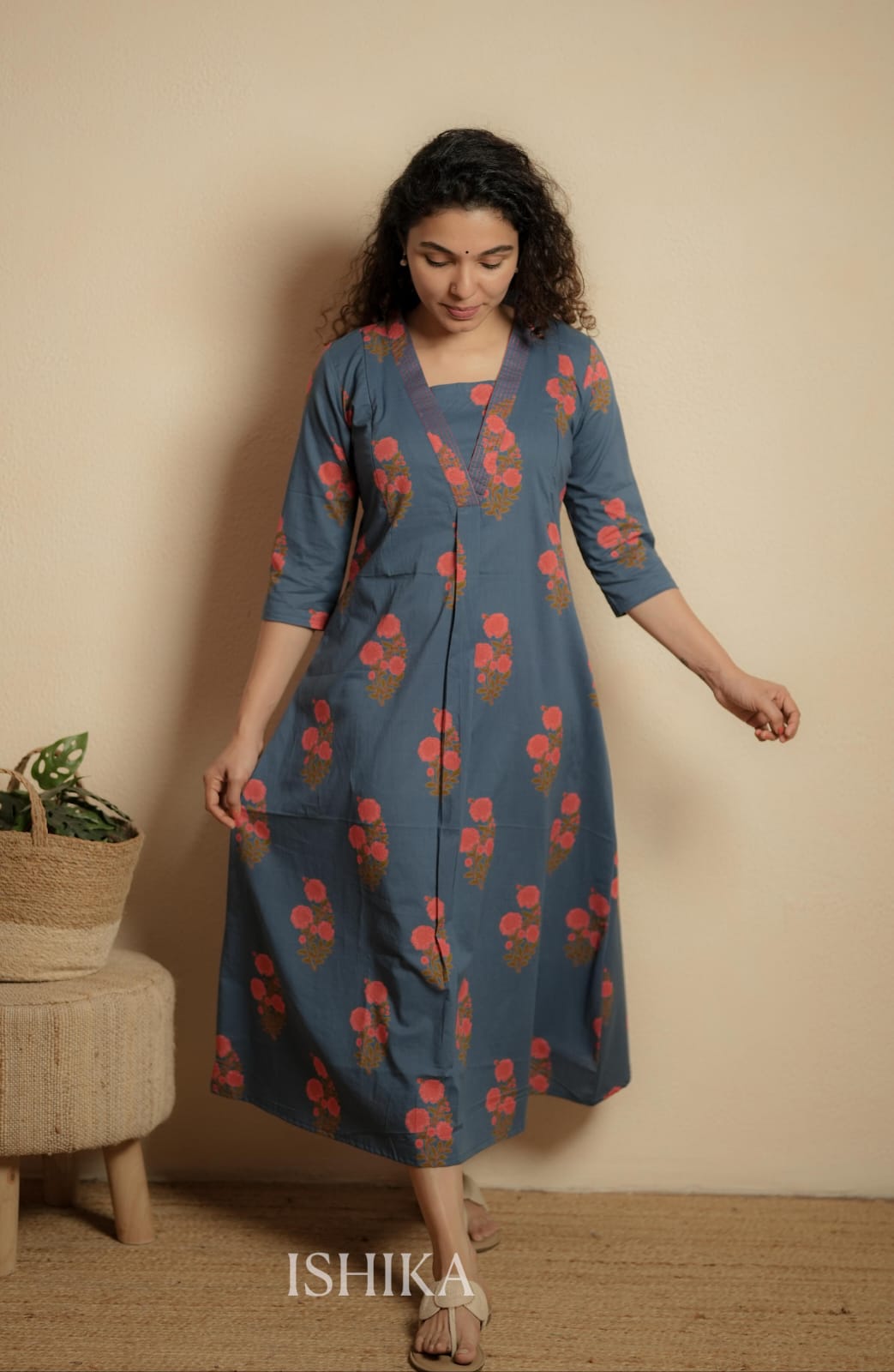 Maternity Dress (Code- 893 IK)