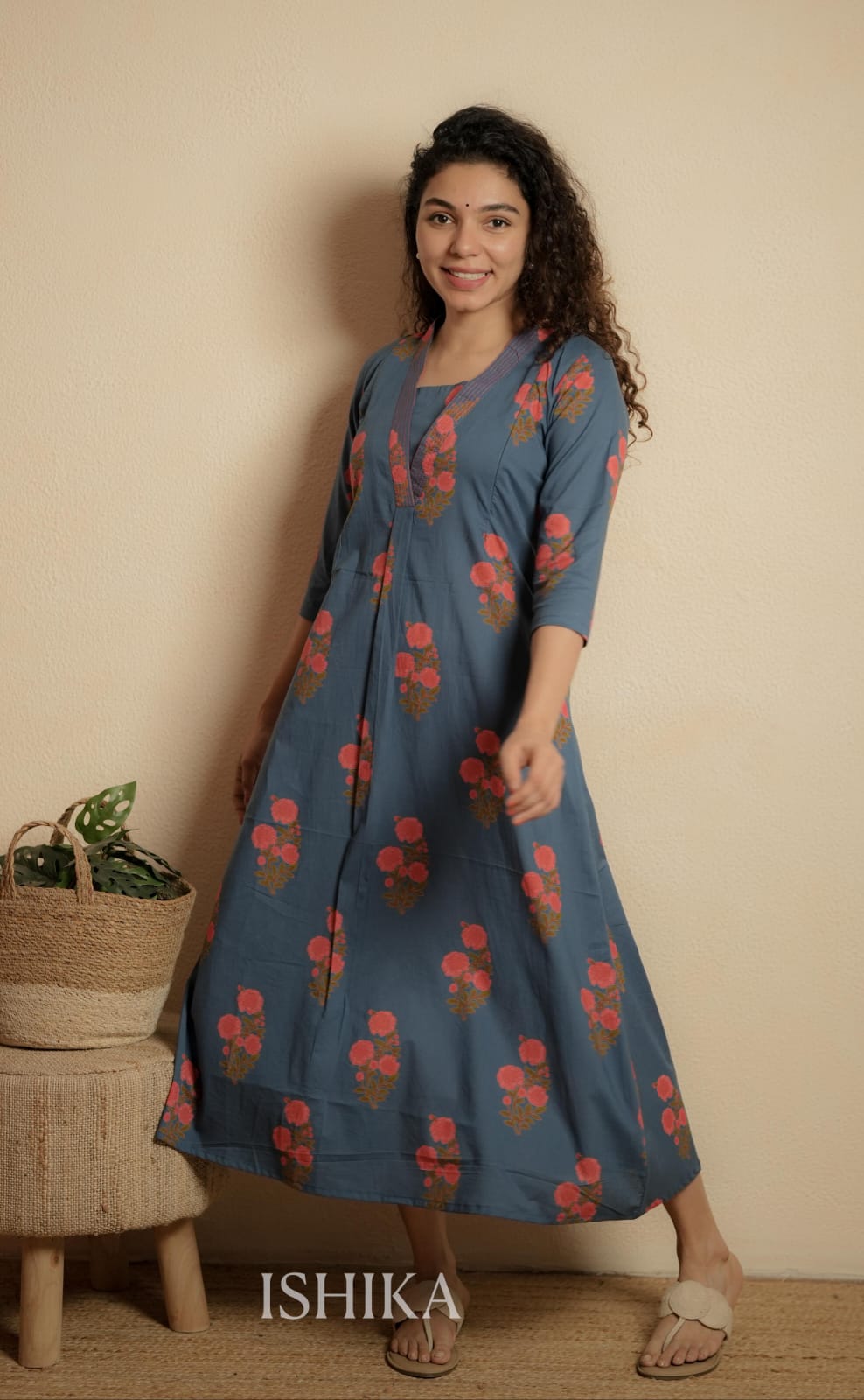 Maternity Dress (Code- 893 IK)