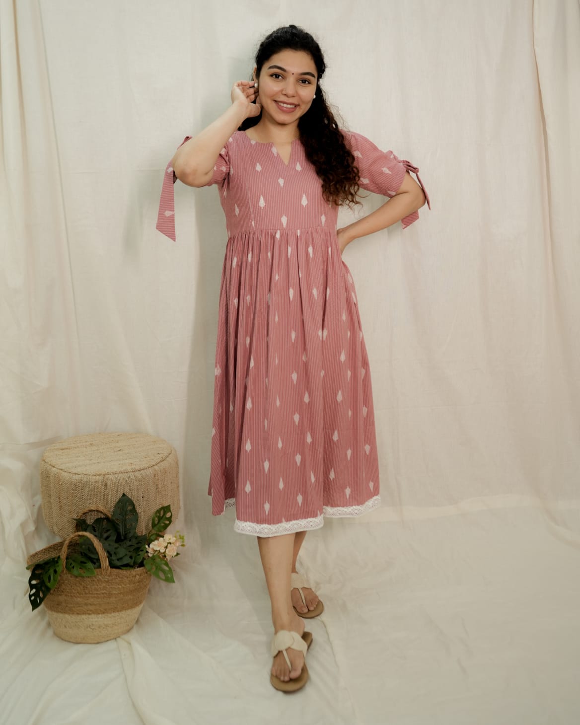 Maternity Dress(Code-613 IK)