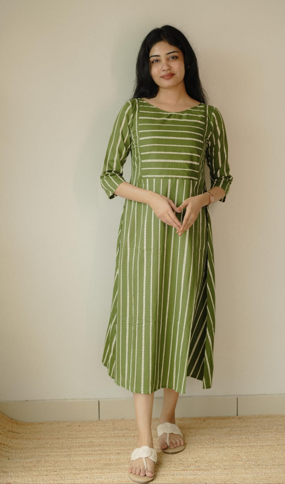 Maternity Dress ( Code - 687 IK)