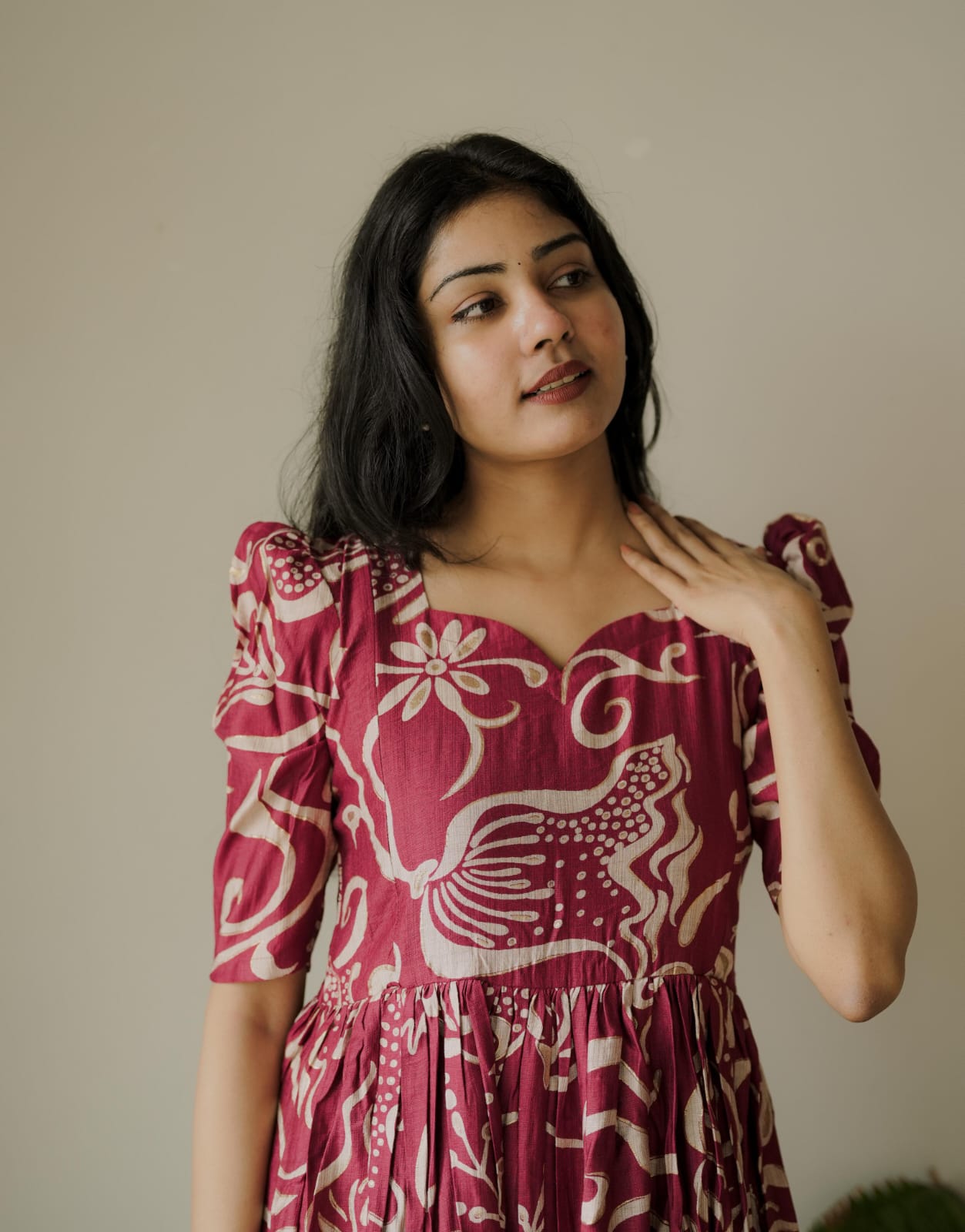 Maternity Dress (Code-730 IK)