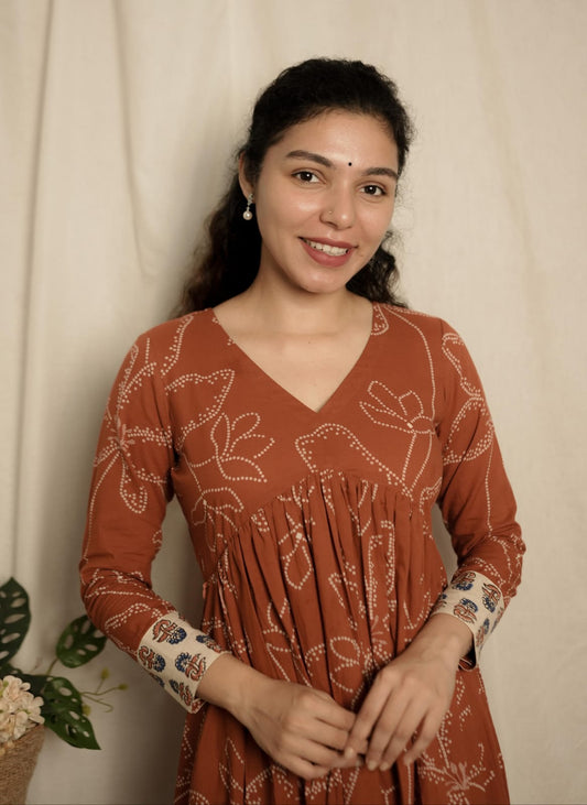 Maternity Dress (Code - 741 IK)