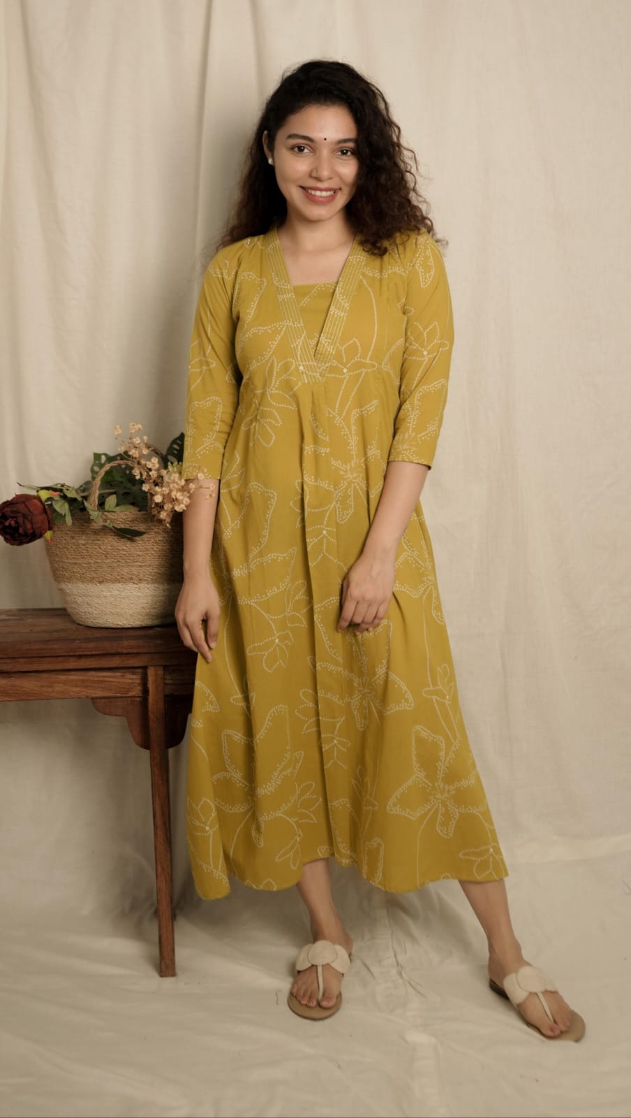 Maternity Dress (Code - 768 IK)