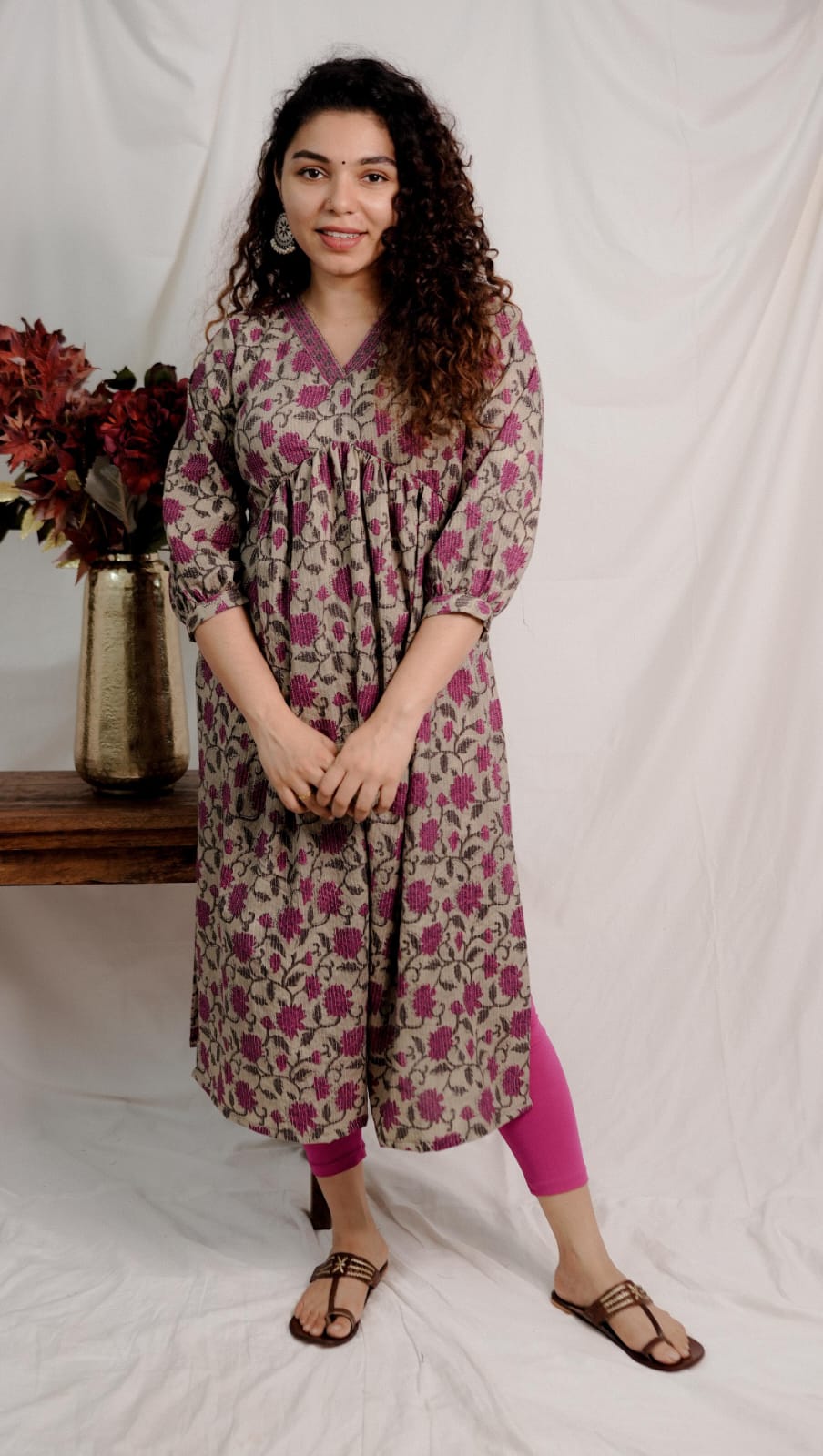 Maternity Kurthi(Code-553 IK)