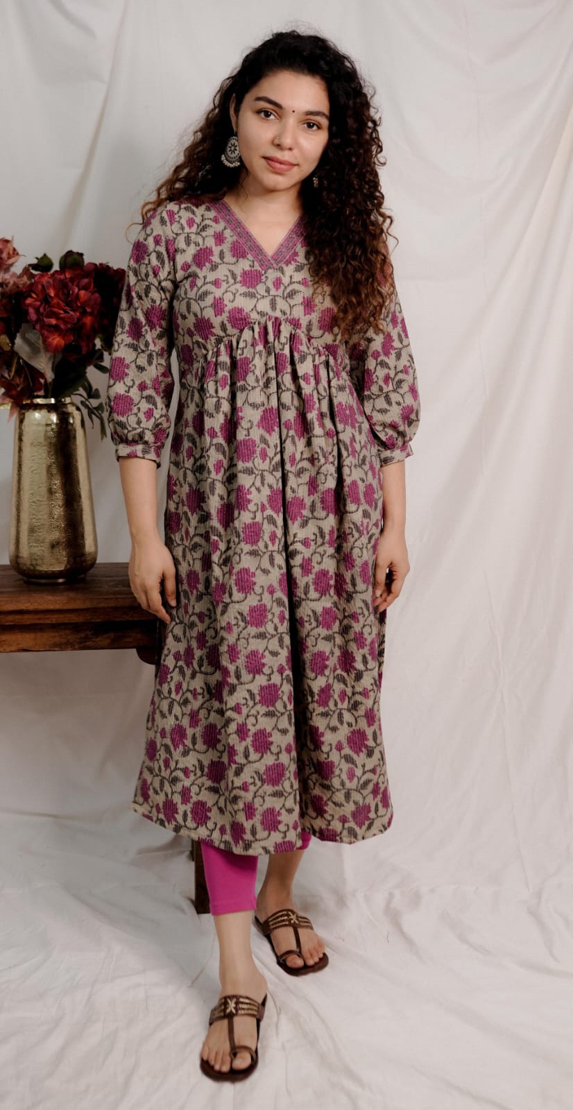 Maternity Kurthi(Code-553 IK)