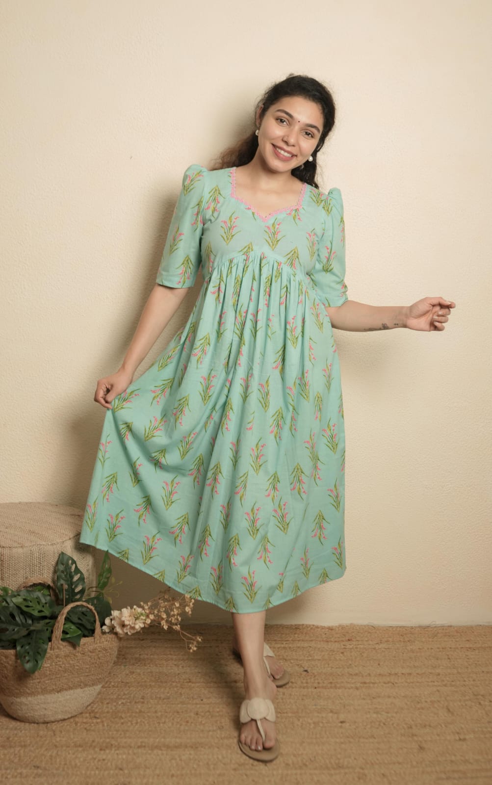 Maternity Dress (Code- 799 IK)