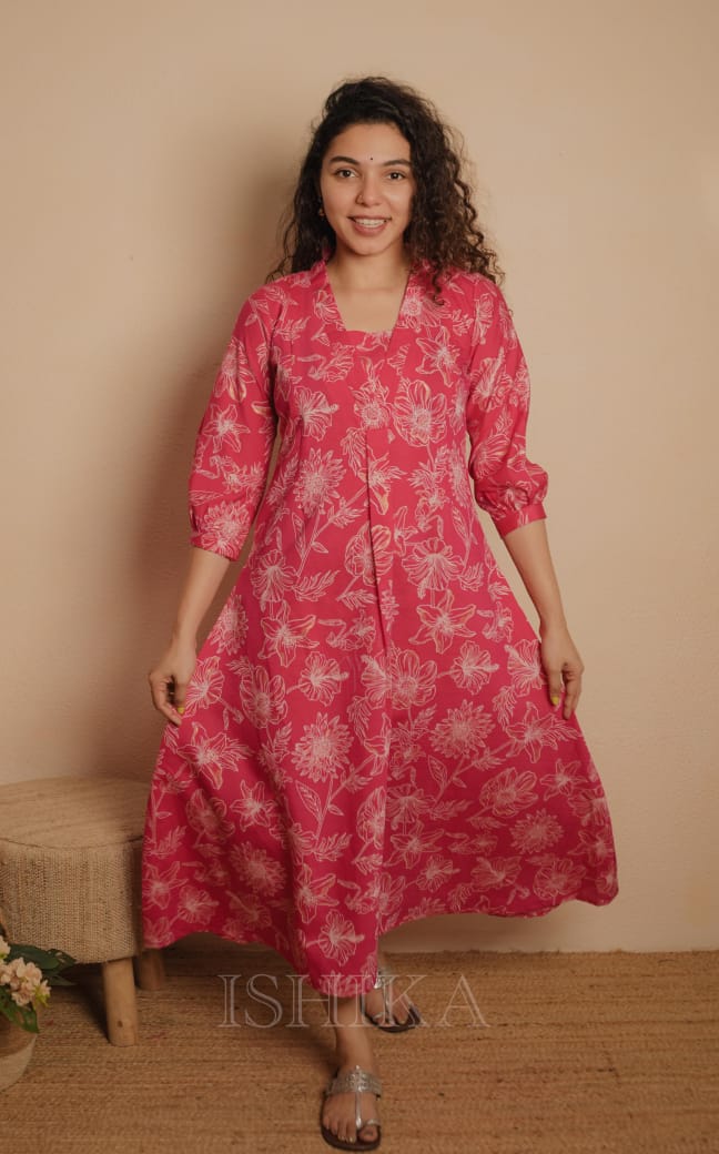 Maternity Dress (Code-836 IK)