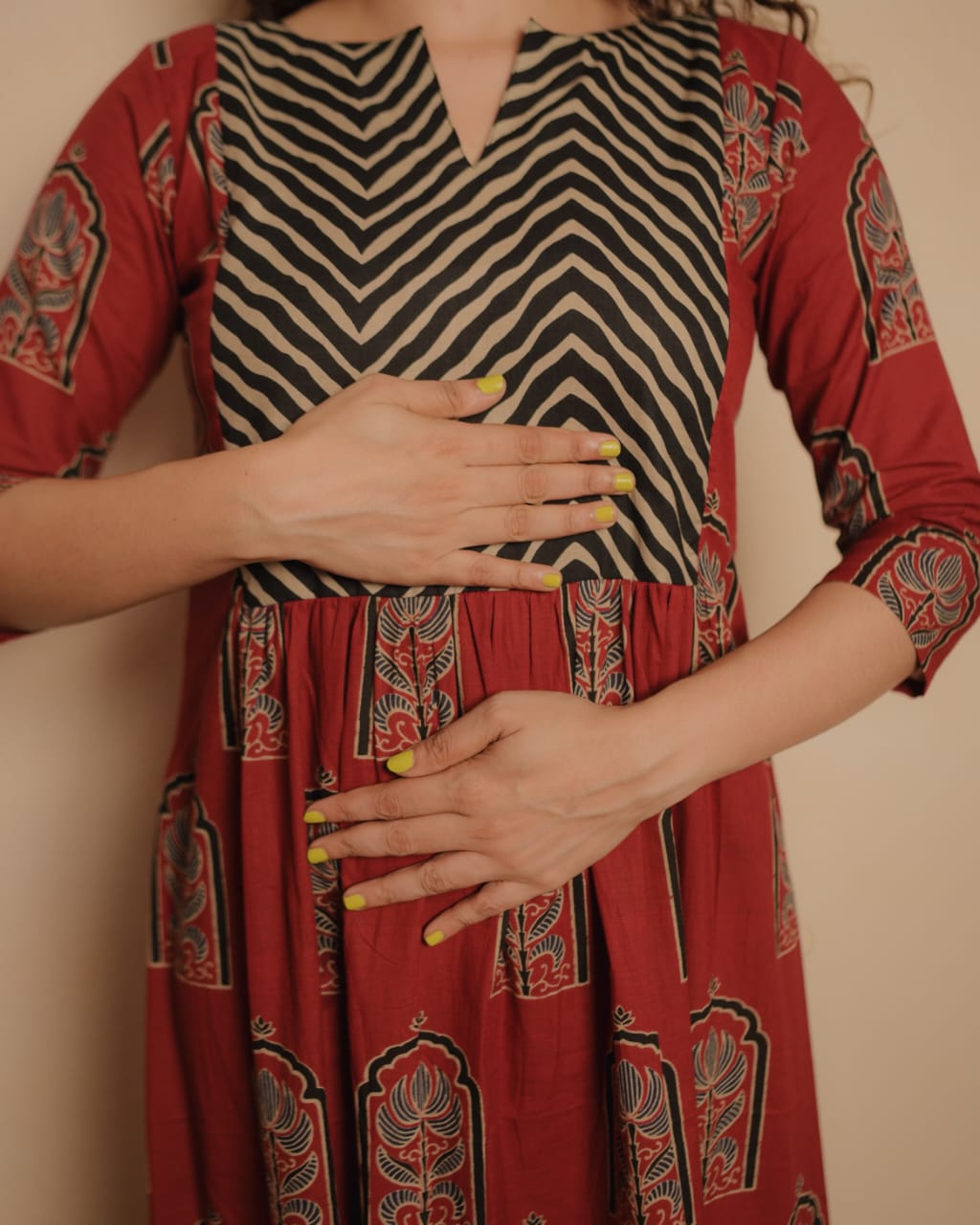 Maternity Dress ( Code-840 IK )