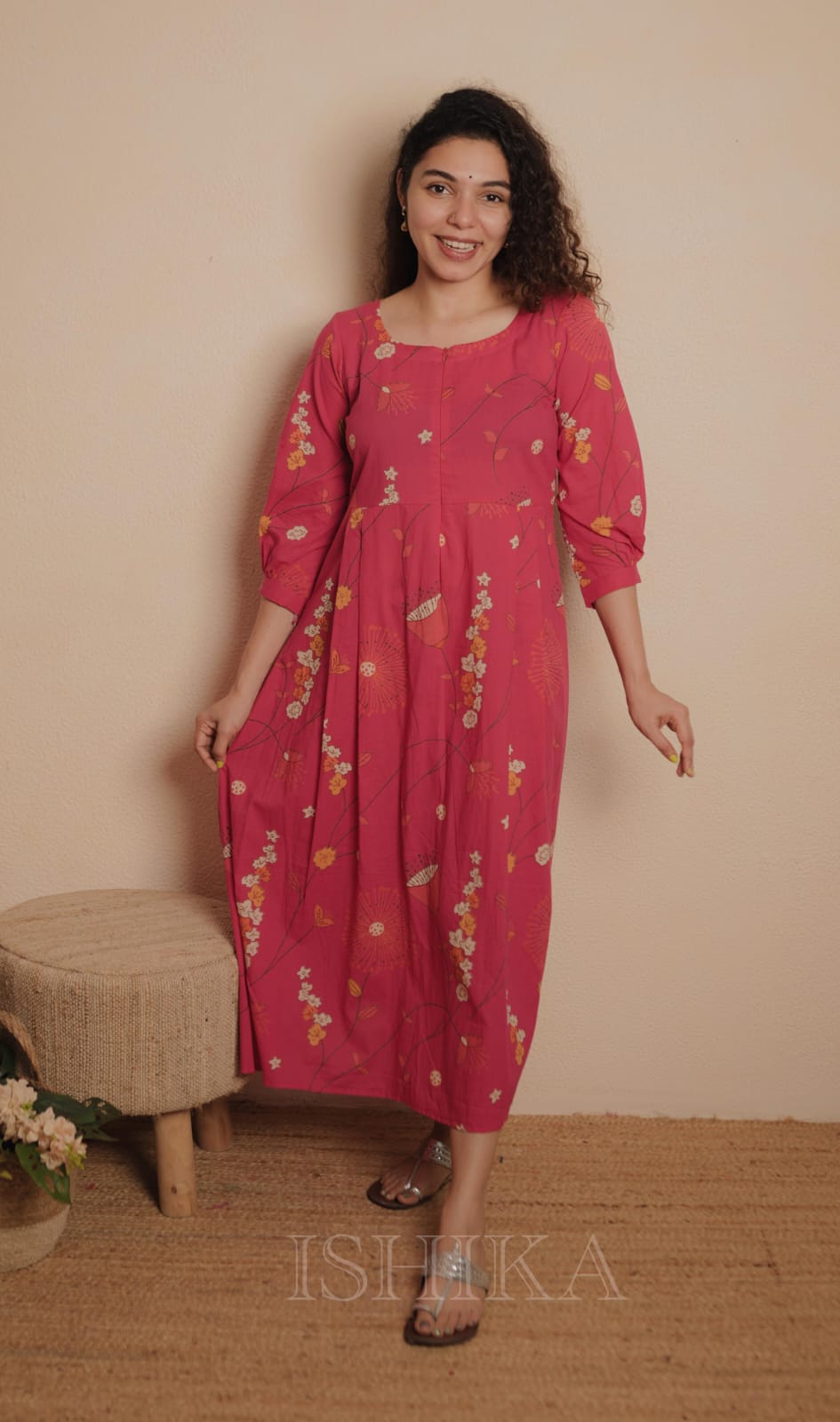 Maternity Dress ( Code-843 IK )