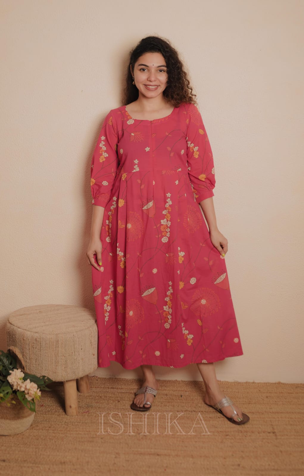 Maternity Dress ( Code-843 IK )