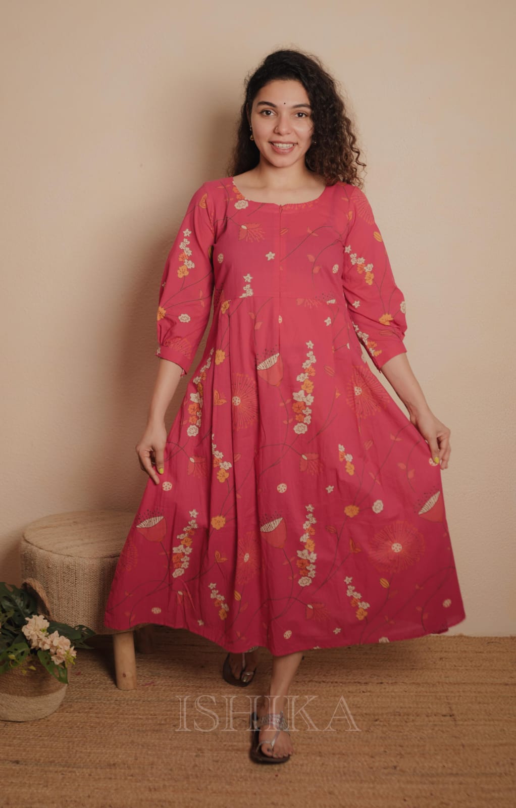 Maternity Dress ( Code-843 IK )