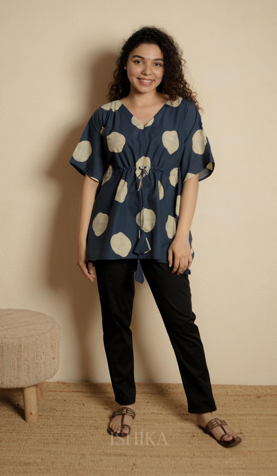 Maternity Kafthan Short Top (Code-845 IK)