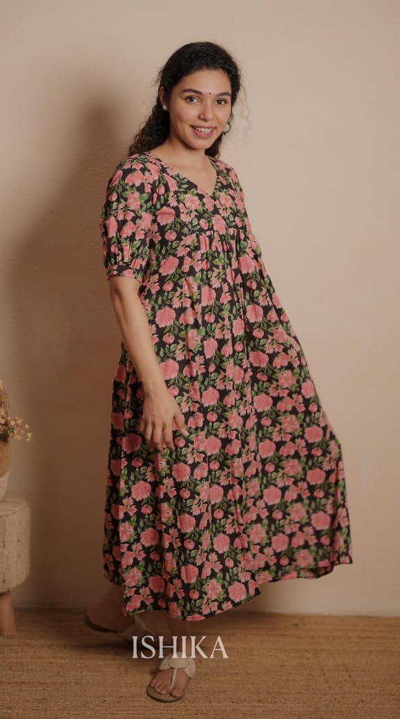 Maternity Dress (Code-857 IK)